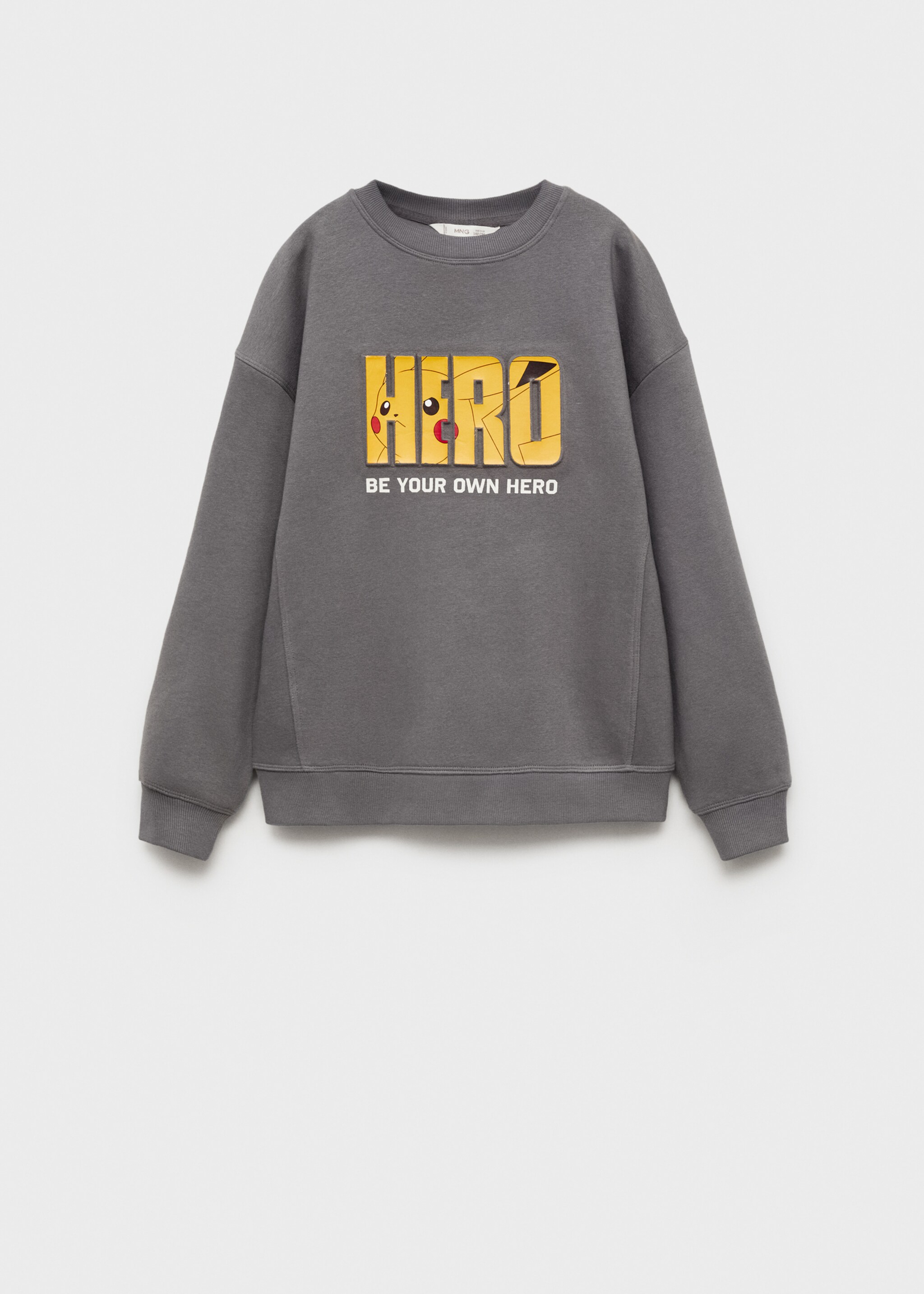 Pokémon sweatshirt - Artikel zonder model, Antraciet. Ref: 87040266-00.