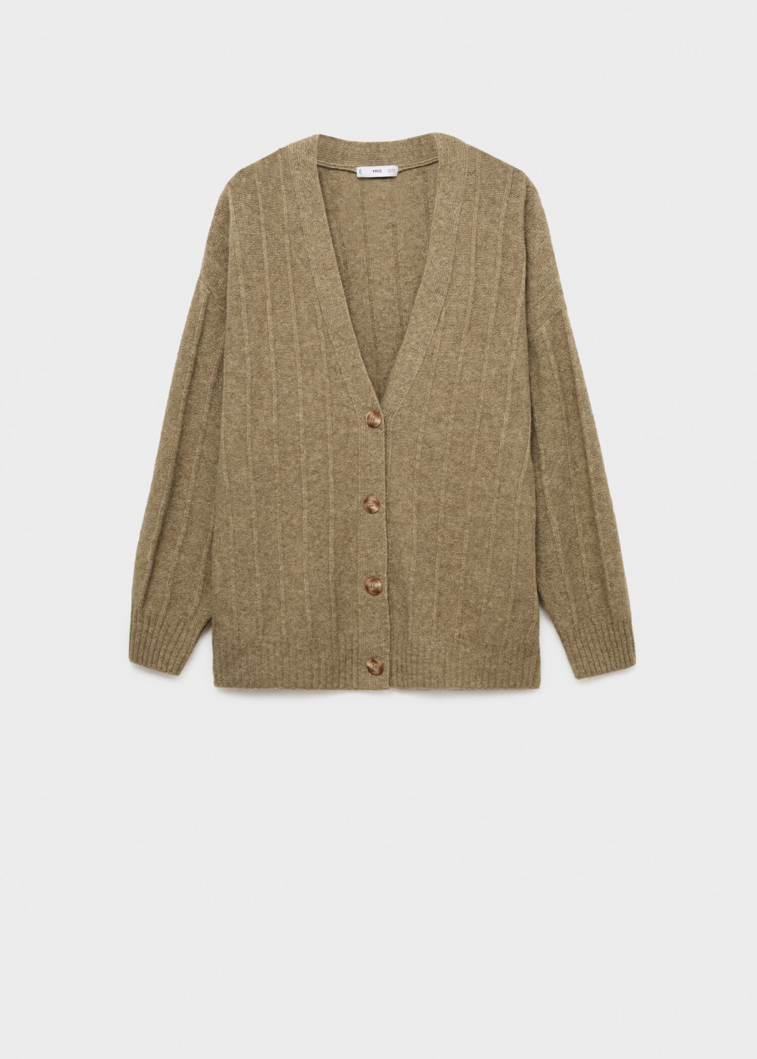 Buttoned long cardigan - Article without model