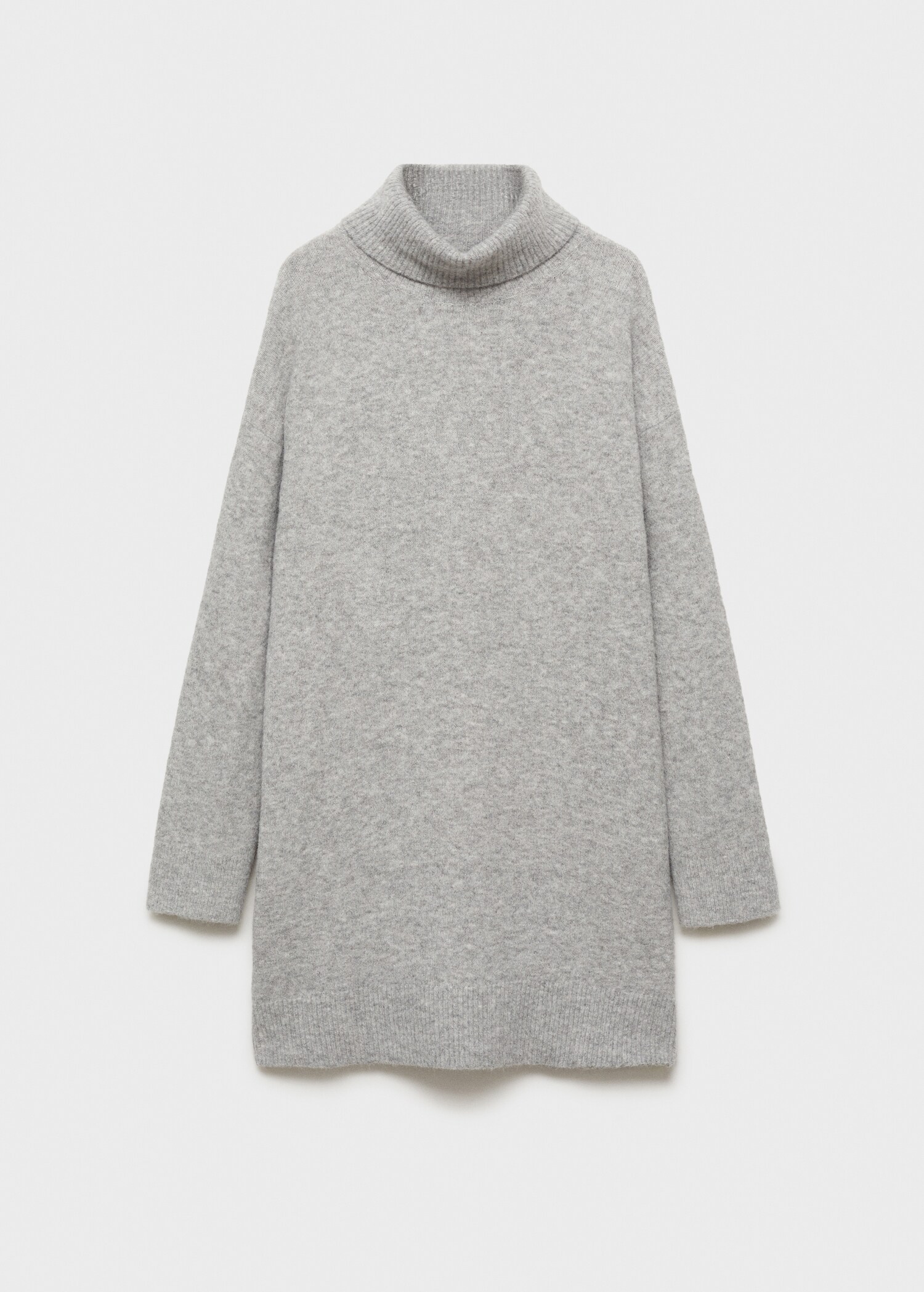 Knitted turtleneck dress - Article without model