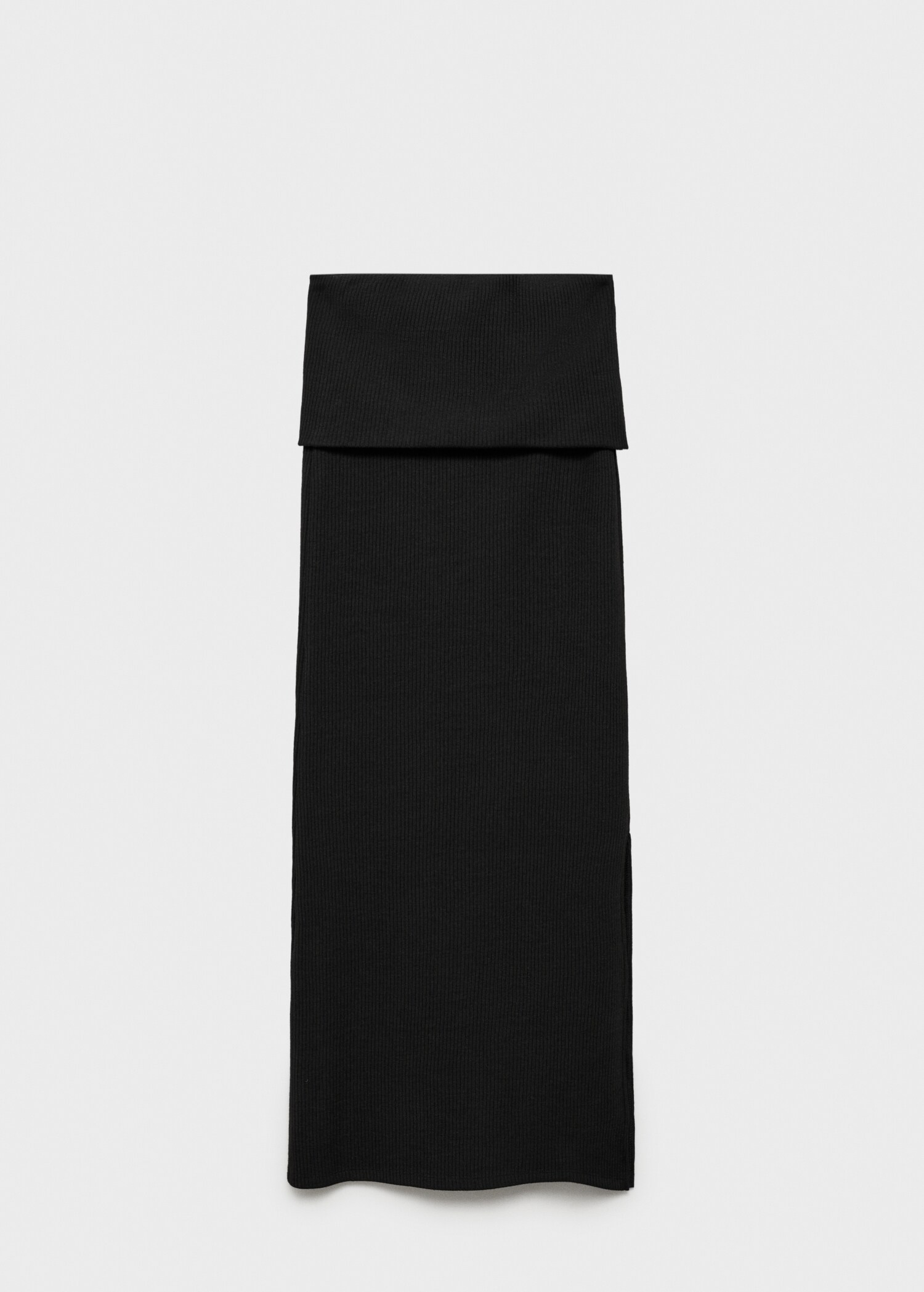 Long knitted skirt - Article without model