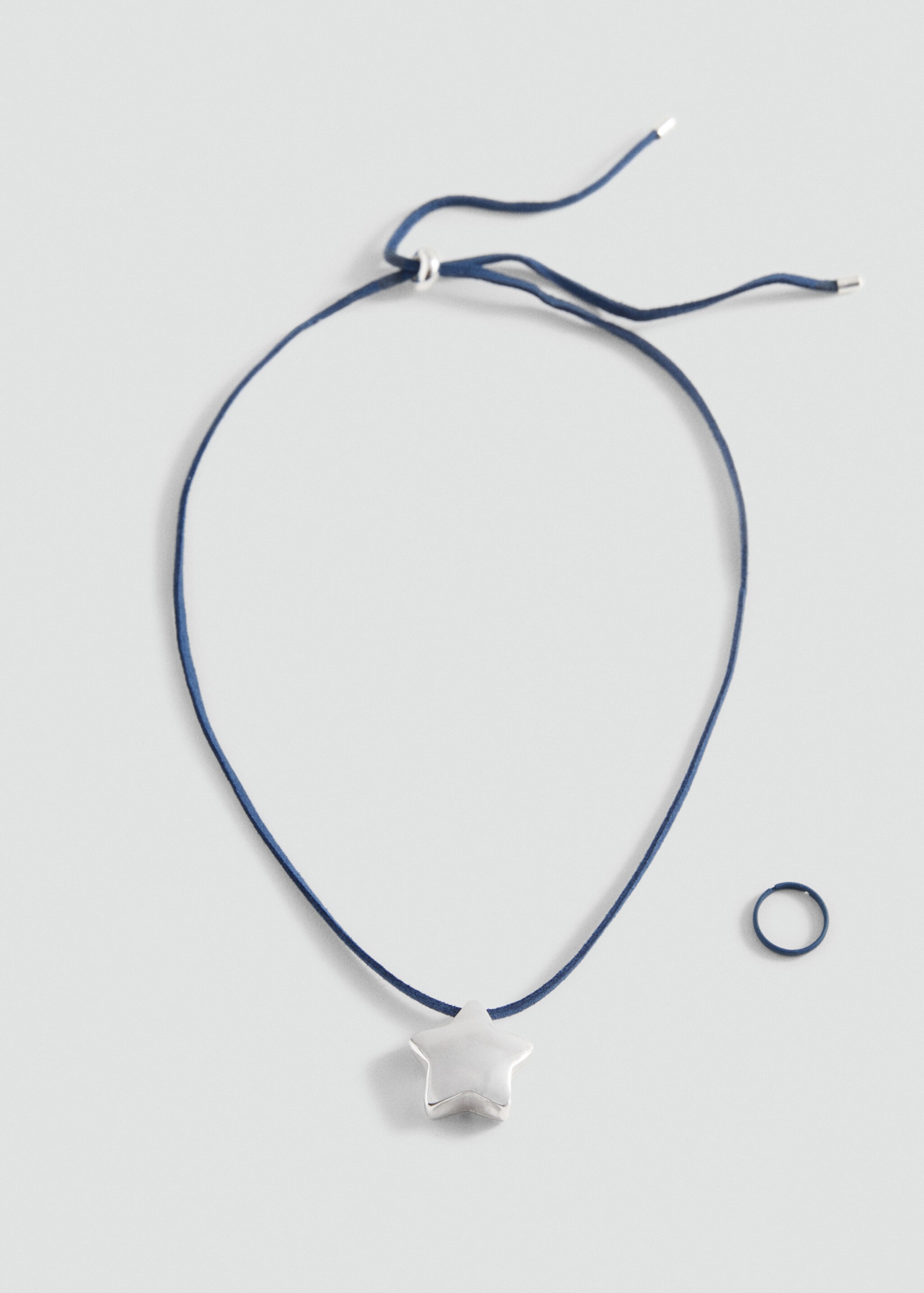 Bracelet and necklace set - Article without model, Silver. Ref: 87040317-00.