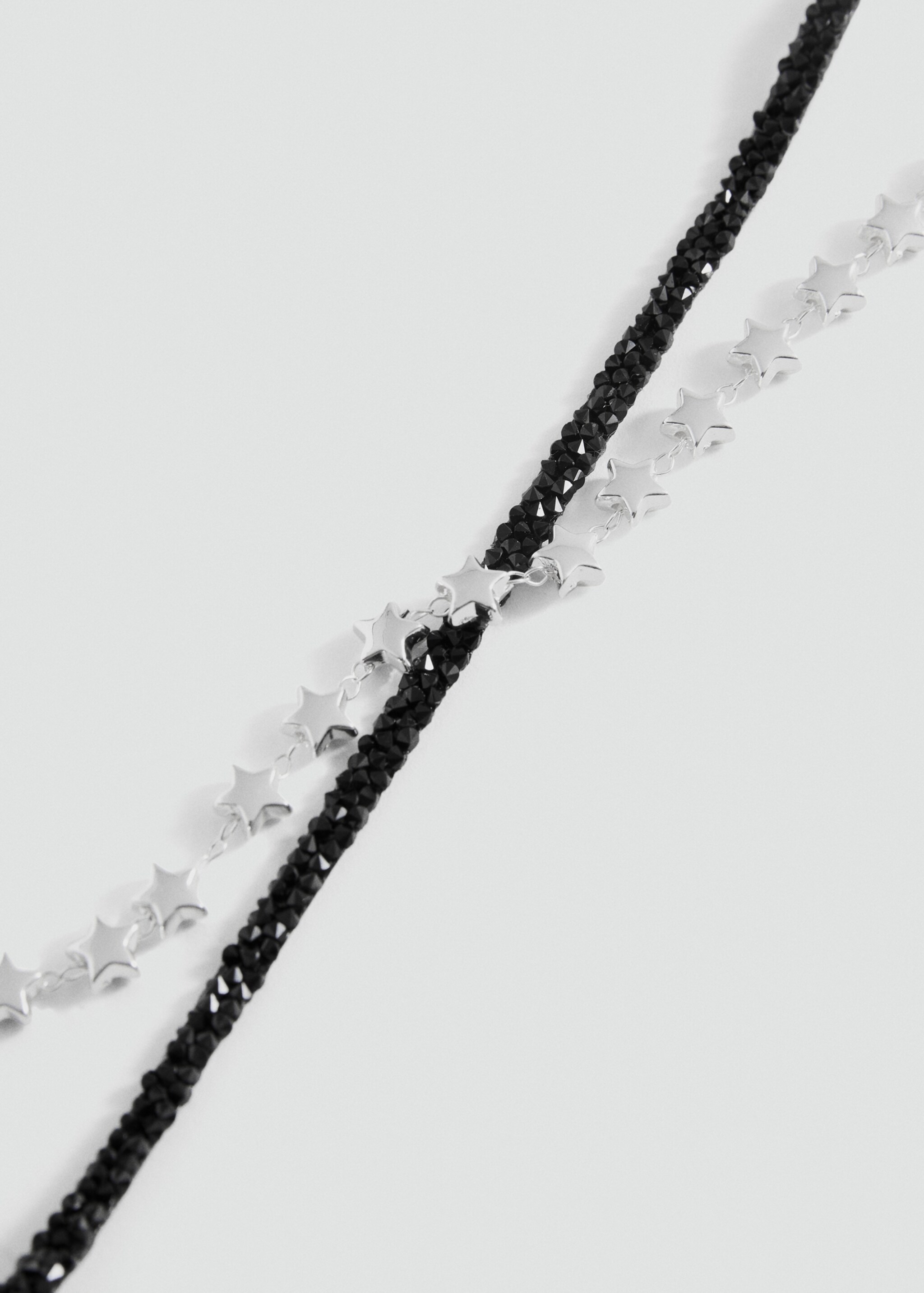 Pack of 2 chokers - Medium plane, Black. Ref: 87040331-00.