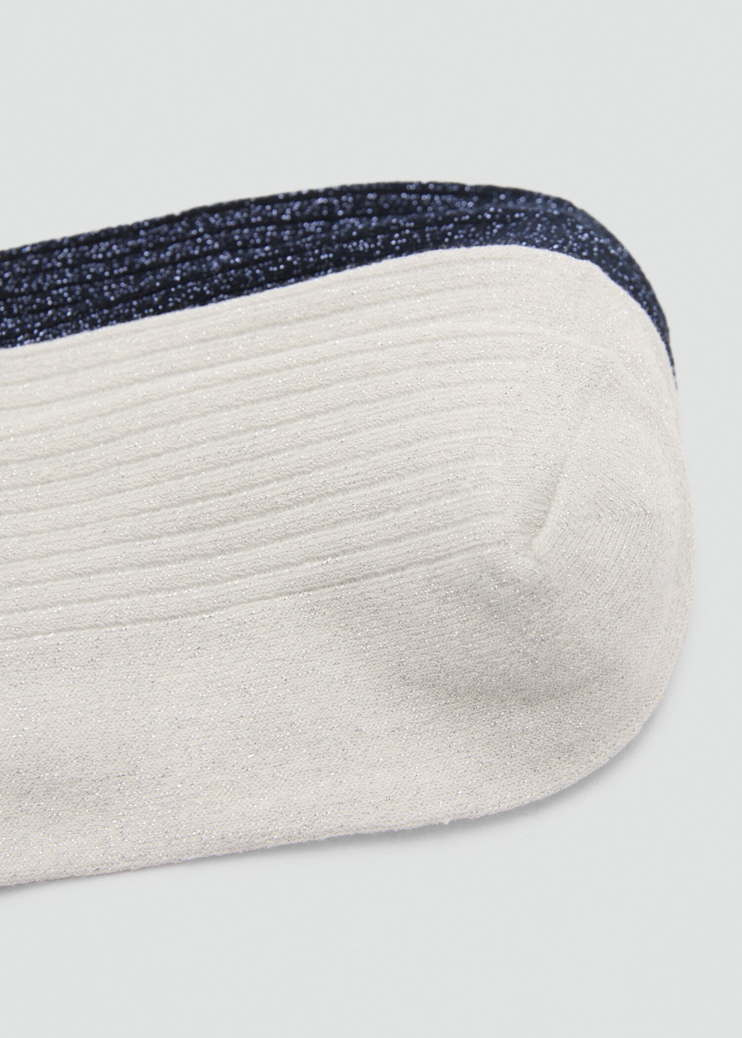 Lot 2 paires de chaussettes Lurex maille côtelée - Détail de l'article 2