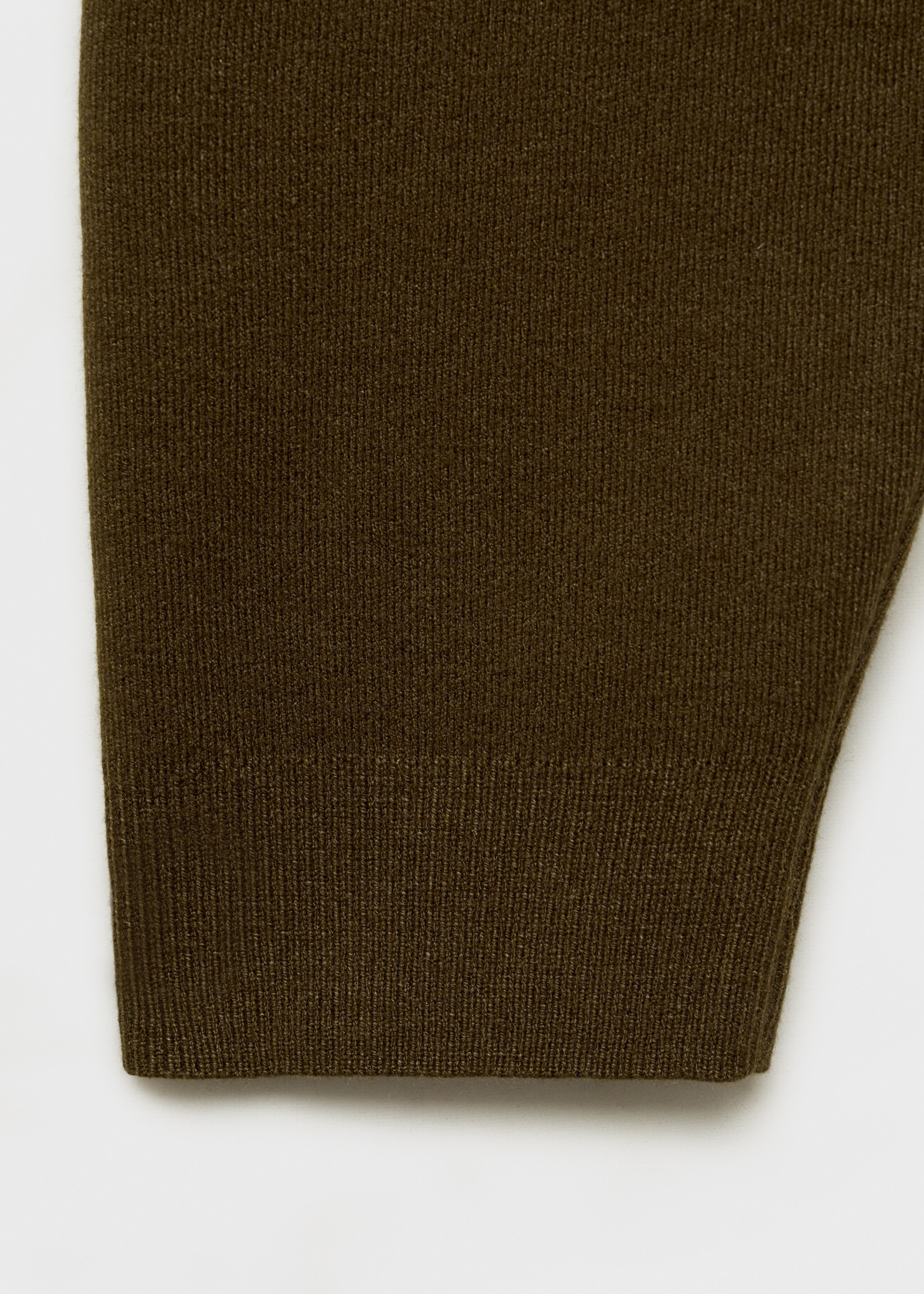 Πουλόβερ ψηλός γιακάς φερμουάρ - Λεπτομέρεια του προϊόντος 0, Χακί. Ref: 87040352-00.