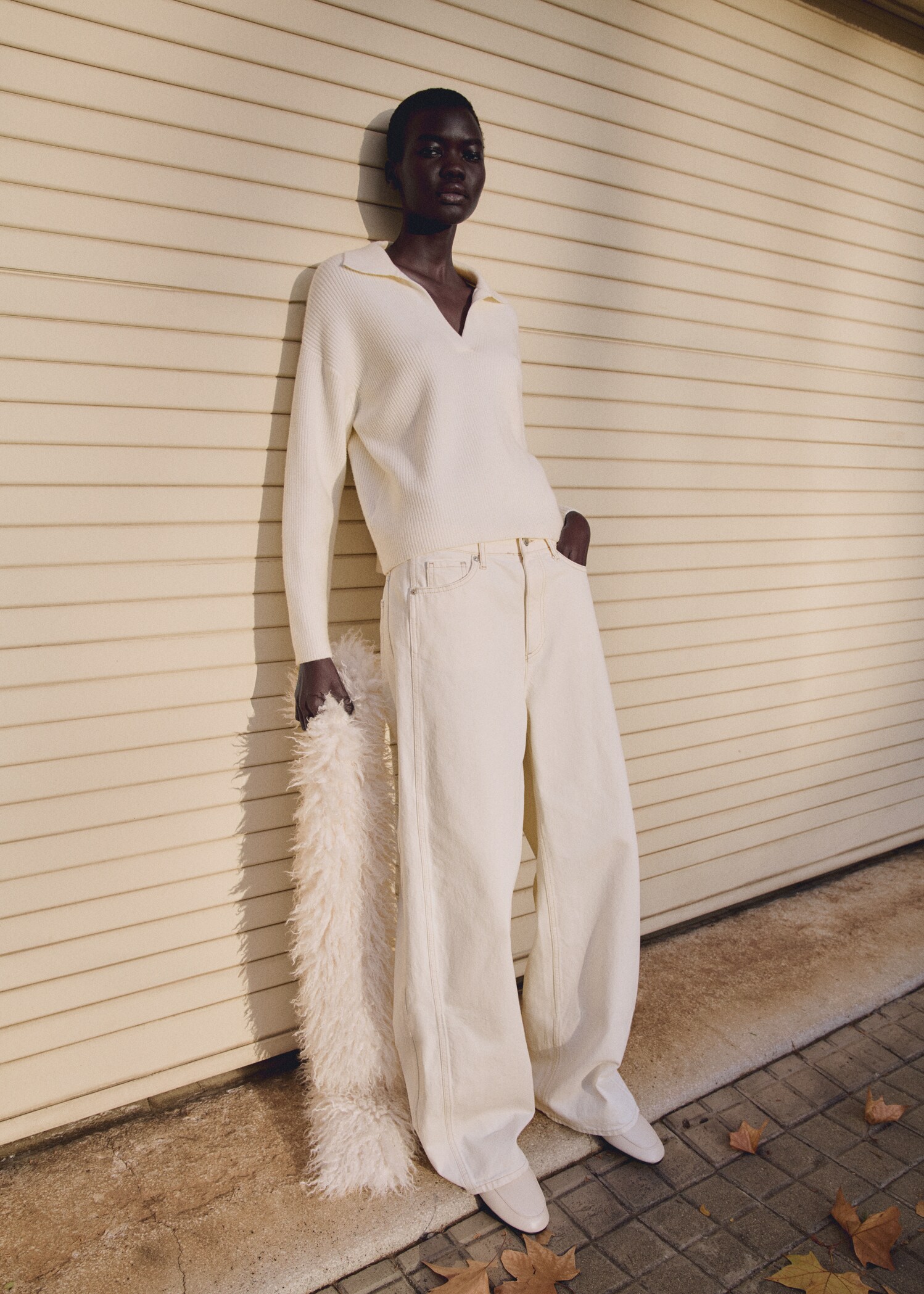 Strickpullover mit Poloshirt-Kragen - Detail des Artikels 7