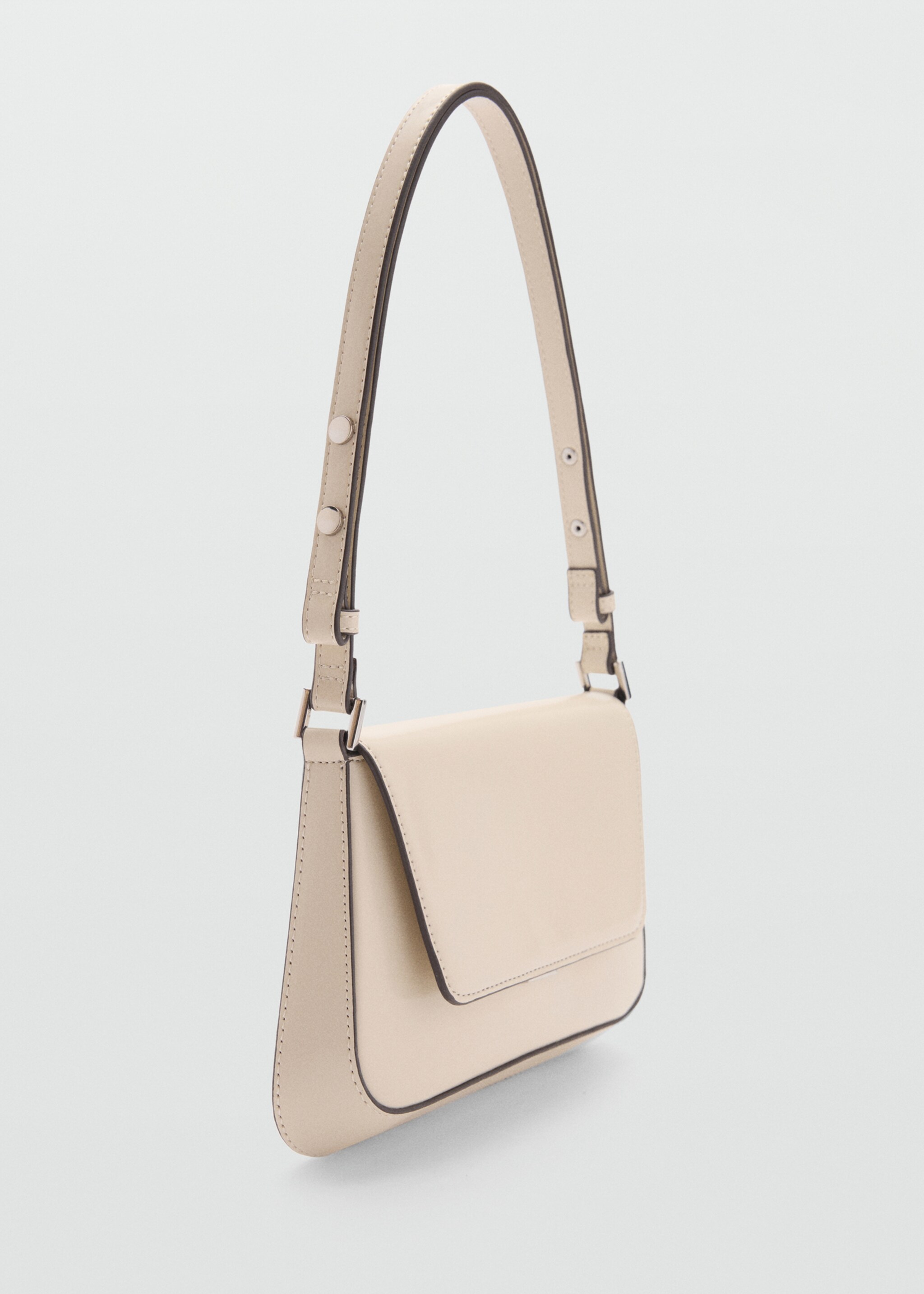 Shoulder bag with strap - Medium plane, Off White. Ref: 87040358-00.