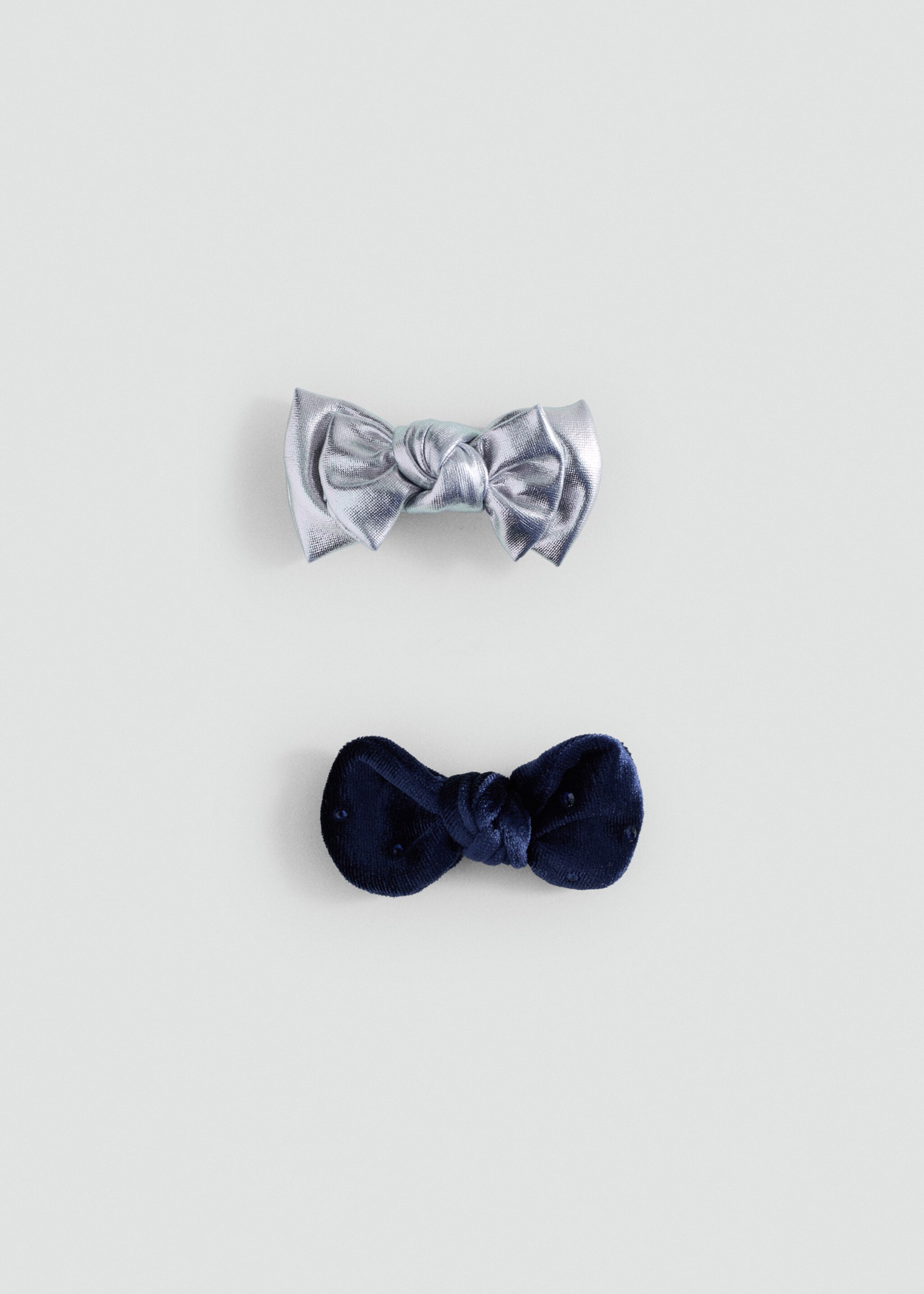 Hairclip set - Article without model, Silver. Ref: 87040367-00.