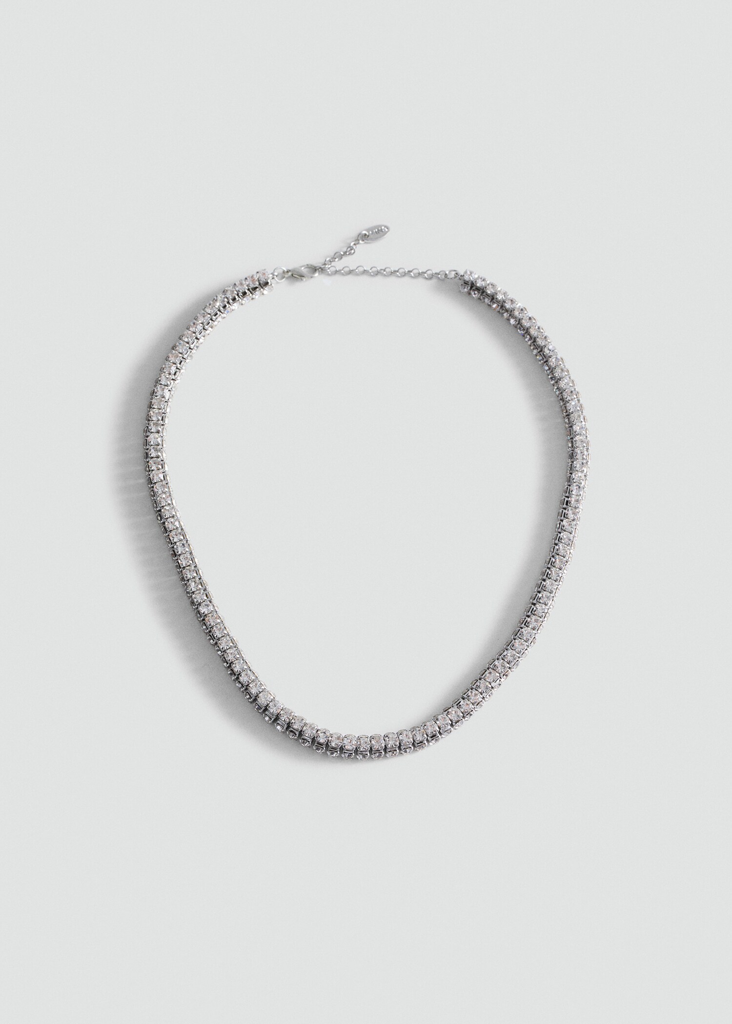 Faceted crystal necklace - Article without model
