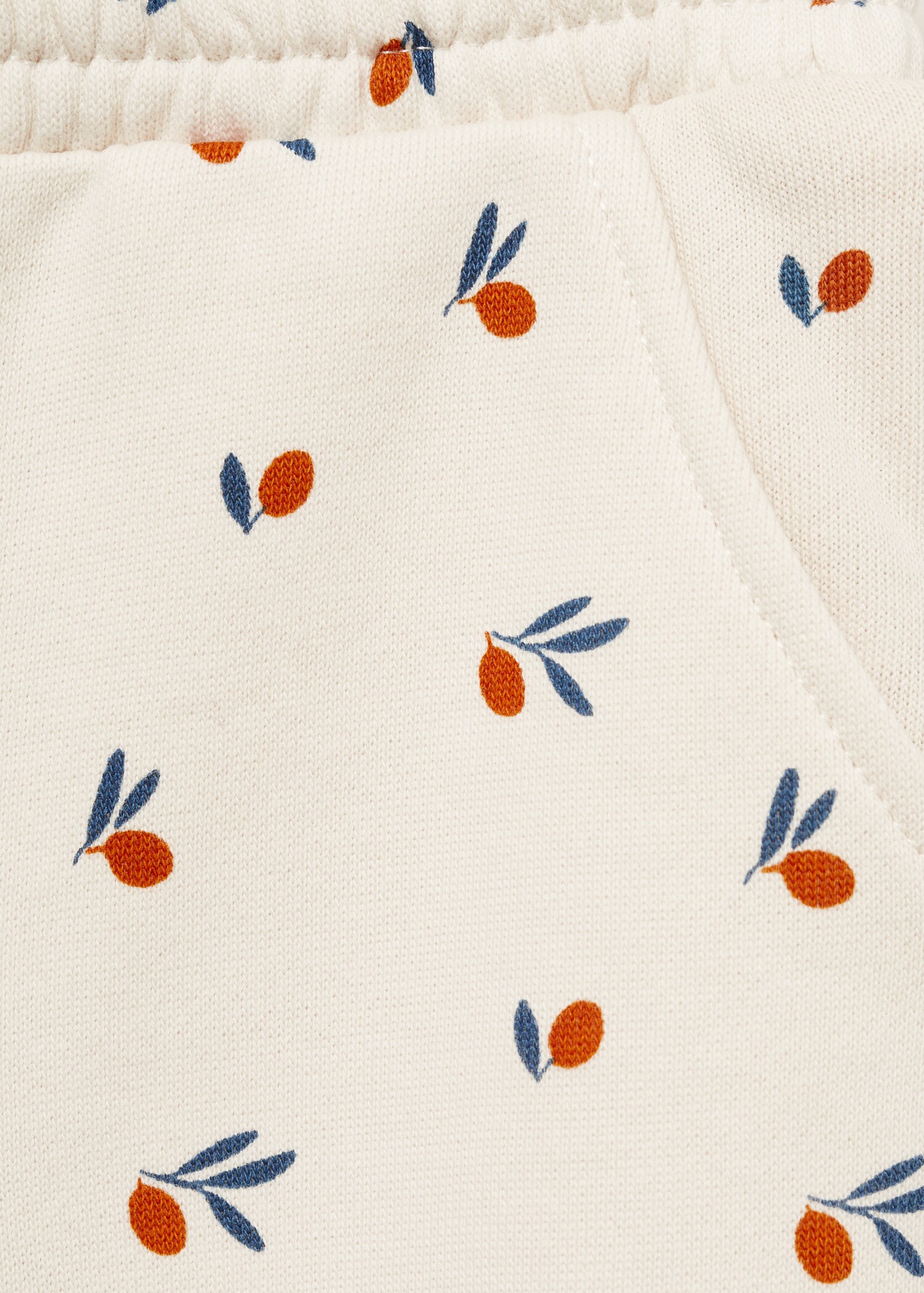 Printed cotton trousers - Details of the article 8