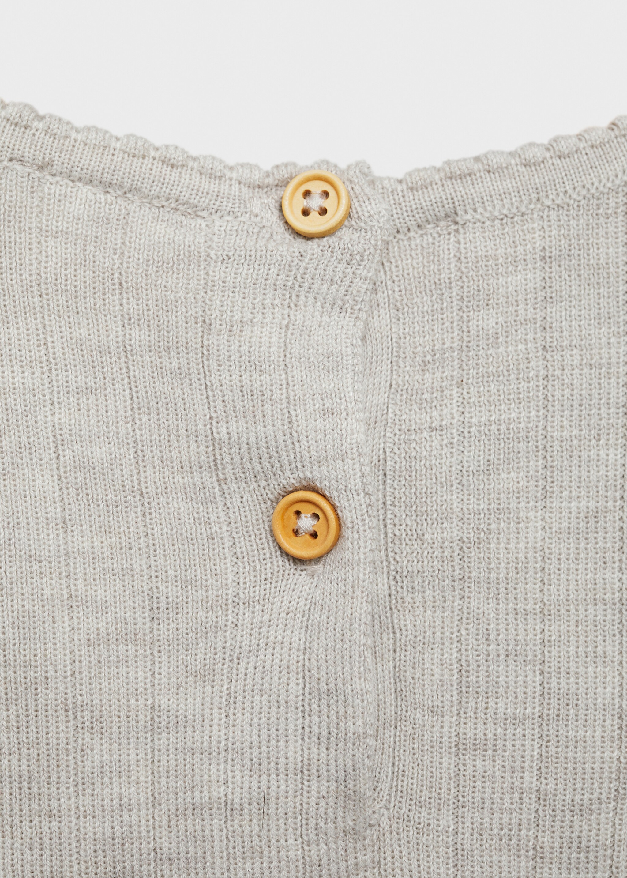 Body punto manga larga - Detalle del artículo 0, Marrón medio. Ref: 87040375-00.