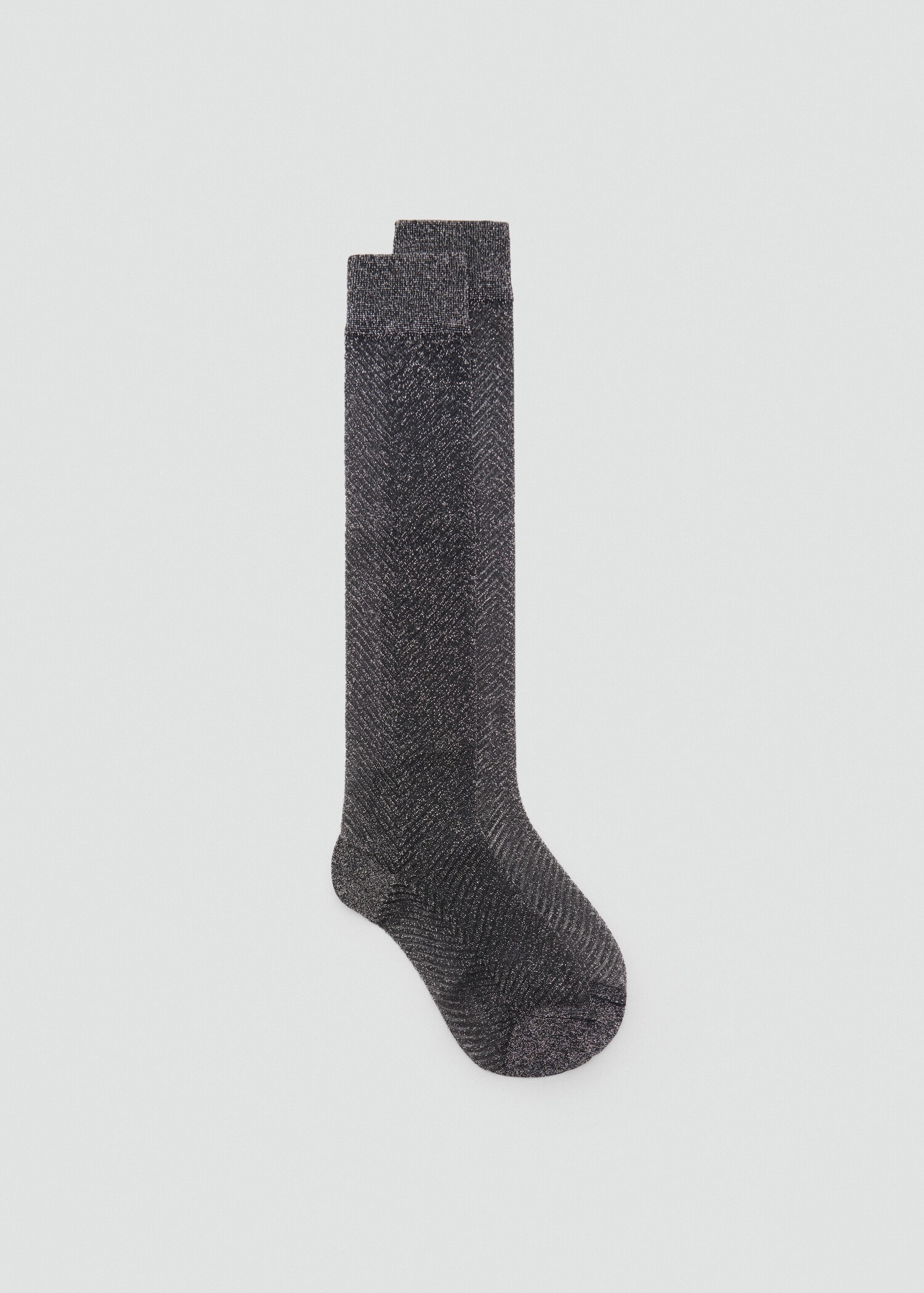 Lurex long socks - Medium plane