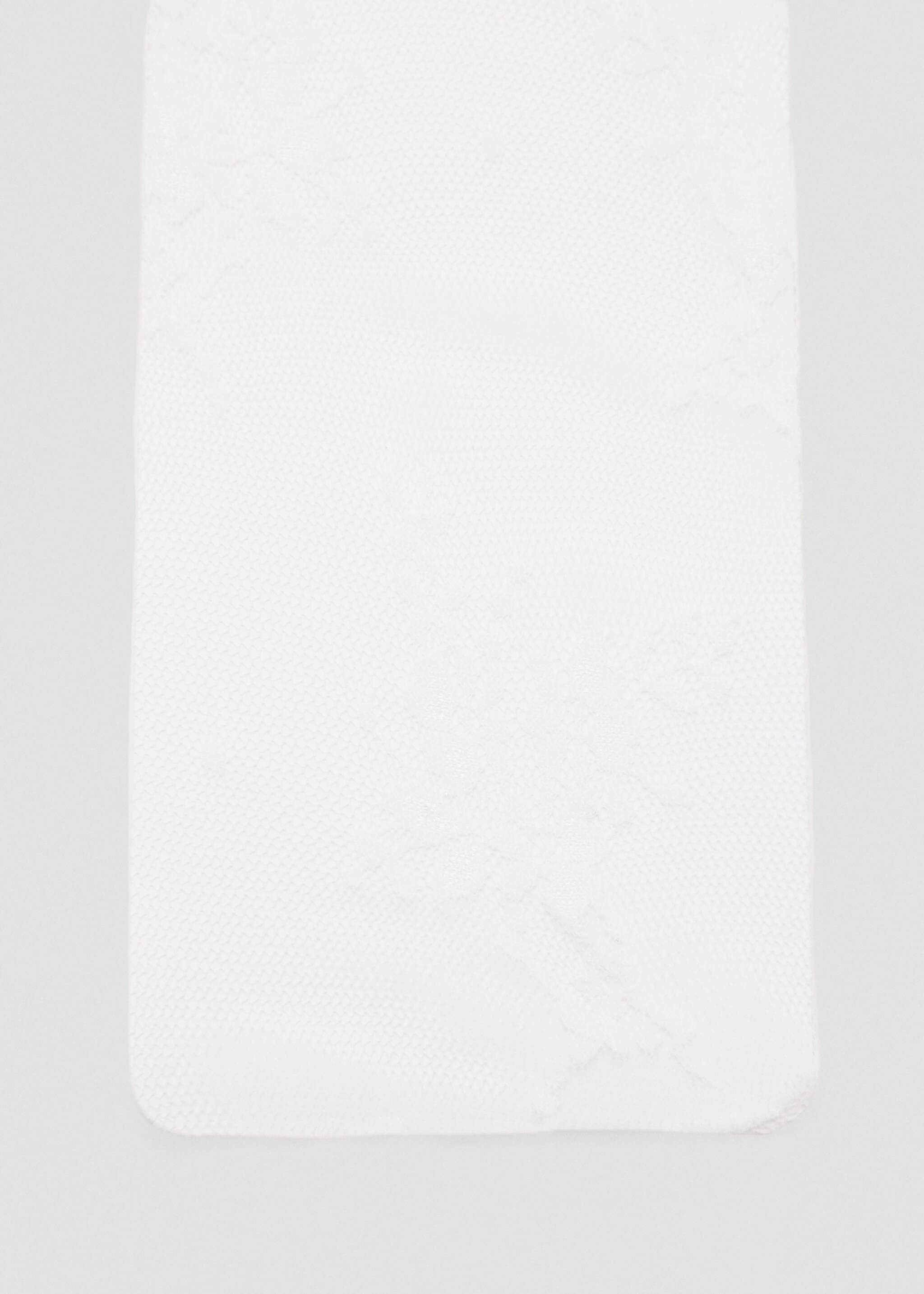 Lace design socks - Medium plane, White. Ref: 87040385-00.