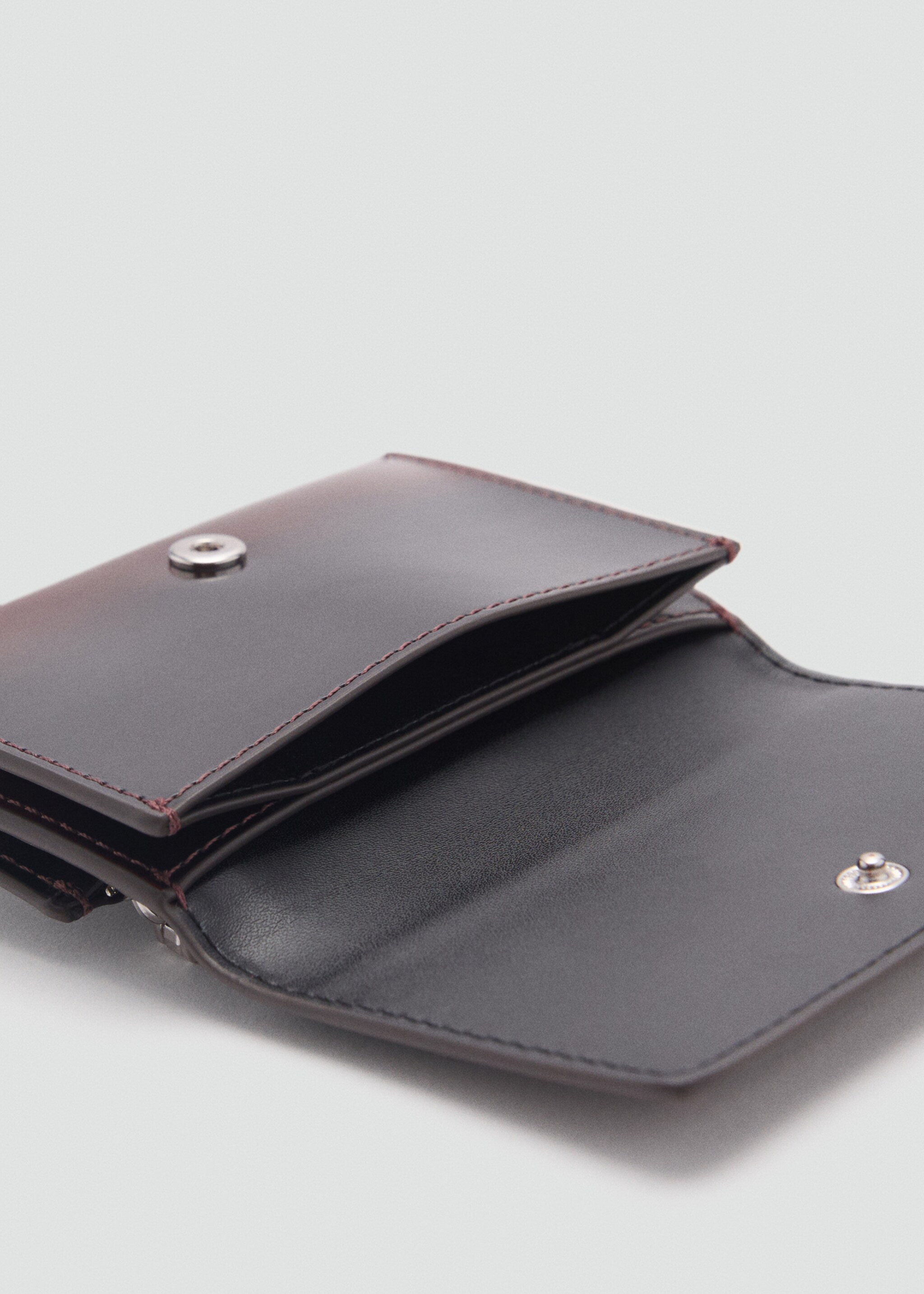 Portemonnee min degrade - Detail van het artikel 1, Bordeaux. Ref: 87040432-00.