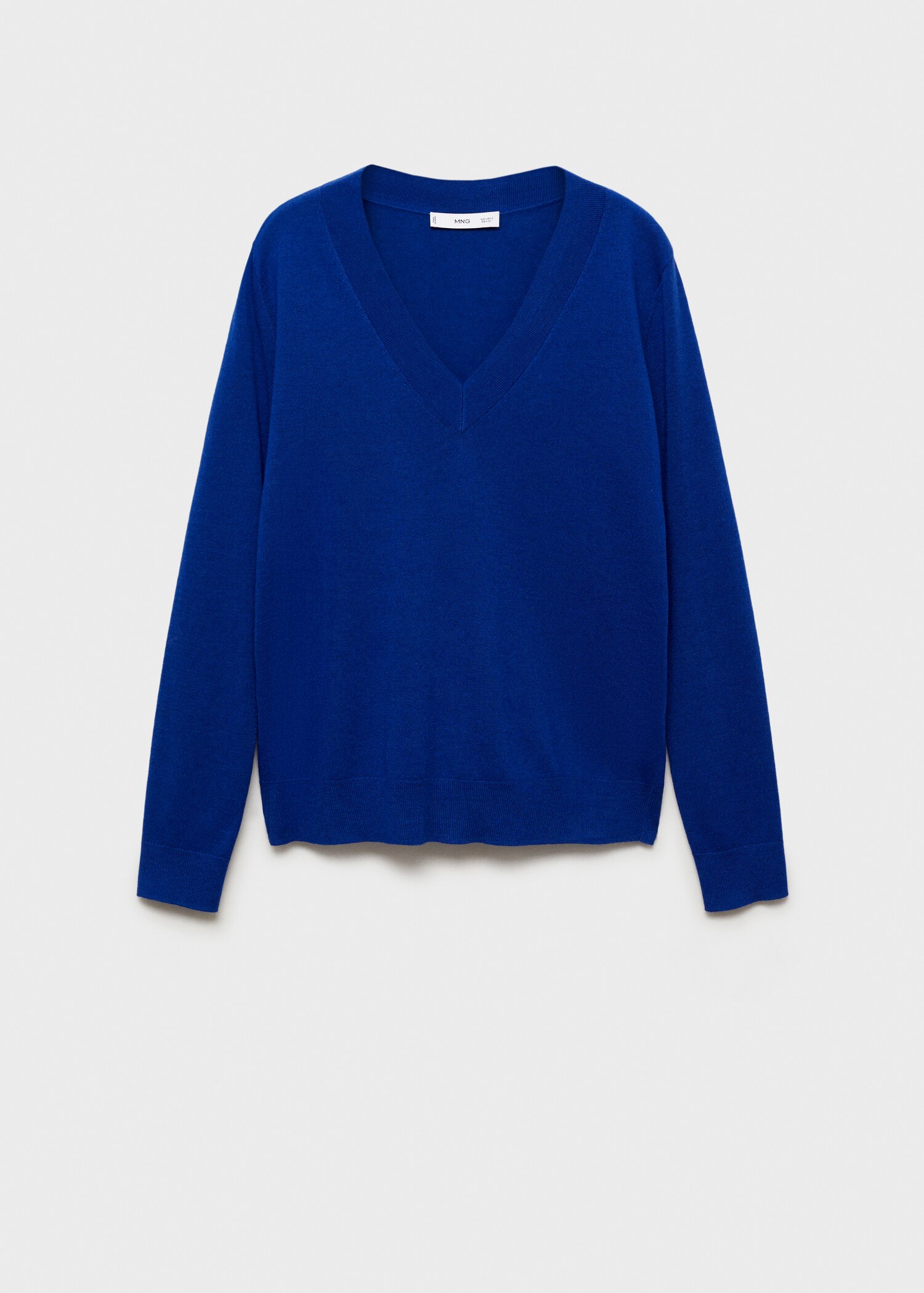 V-neck knit sweater - Article without model