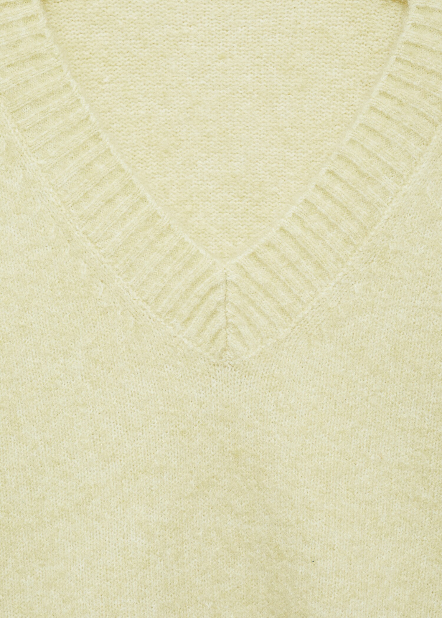 V-neck knit sweater - Details of the article 8