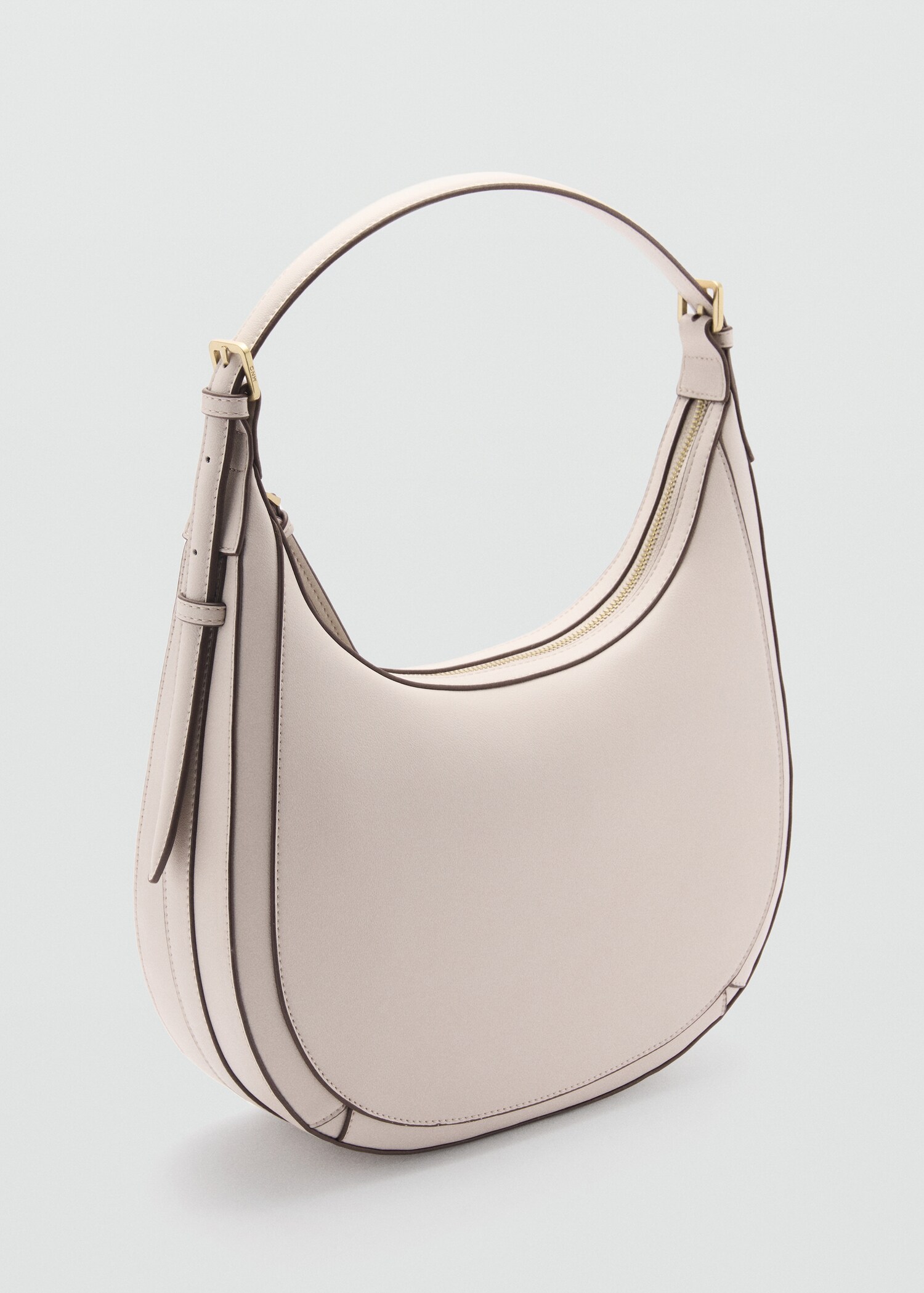 Oval shoulder bag - Medium plane