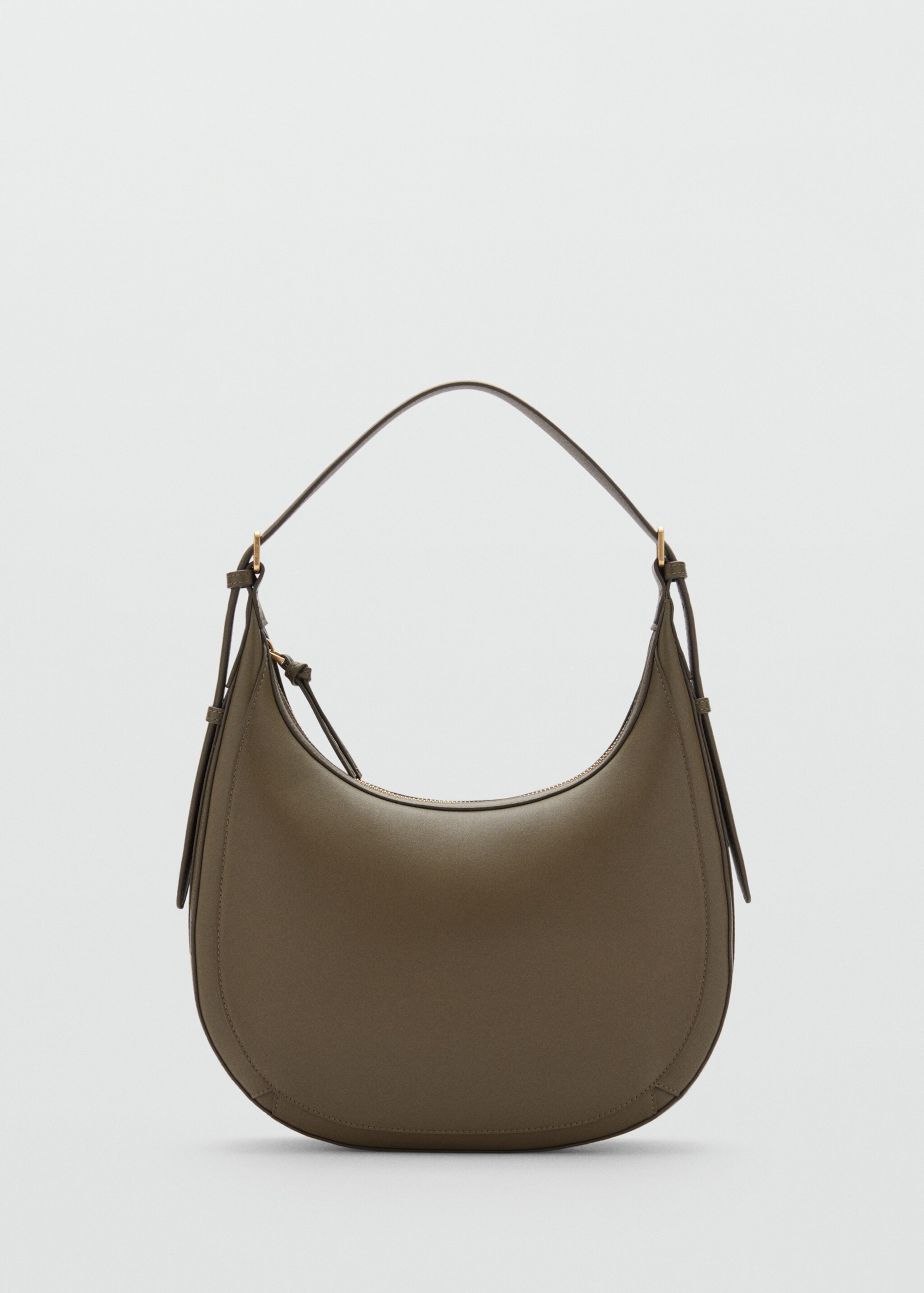 Oval shoulder bag - Article without model, Khaki. Ref: 87040445-00.