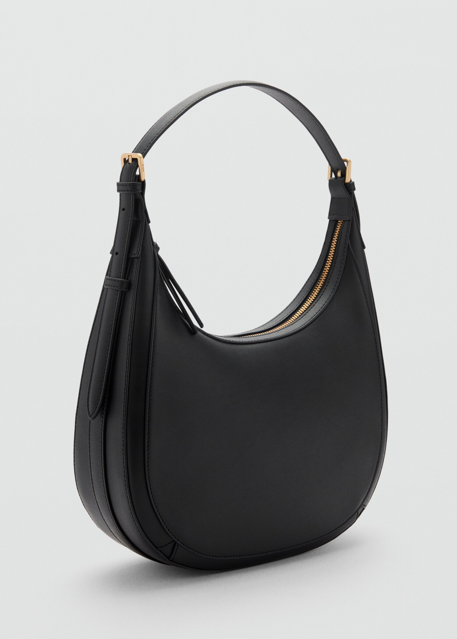 Oval shoulder bag - Medium plane