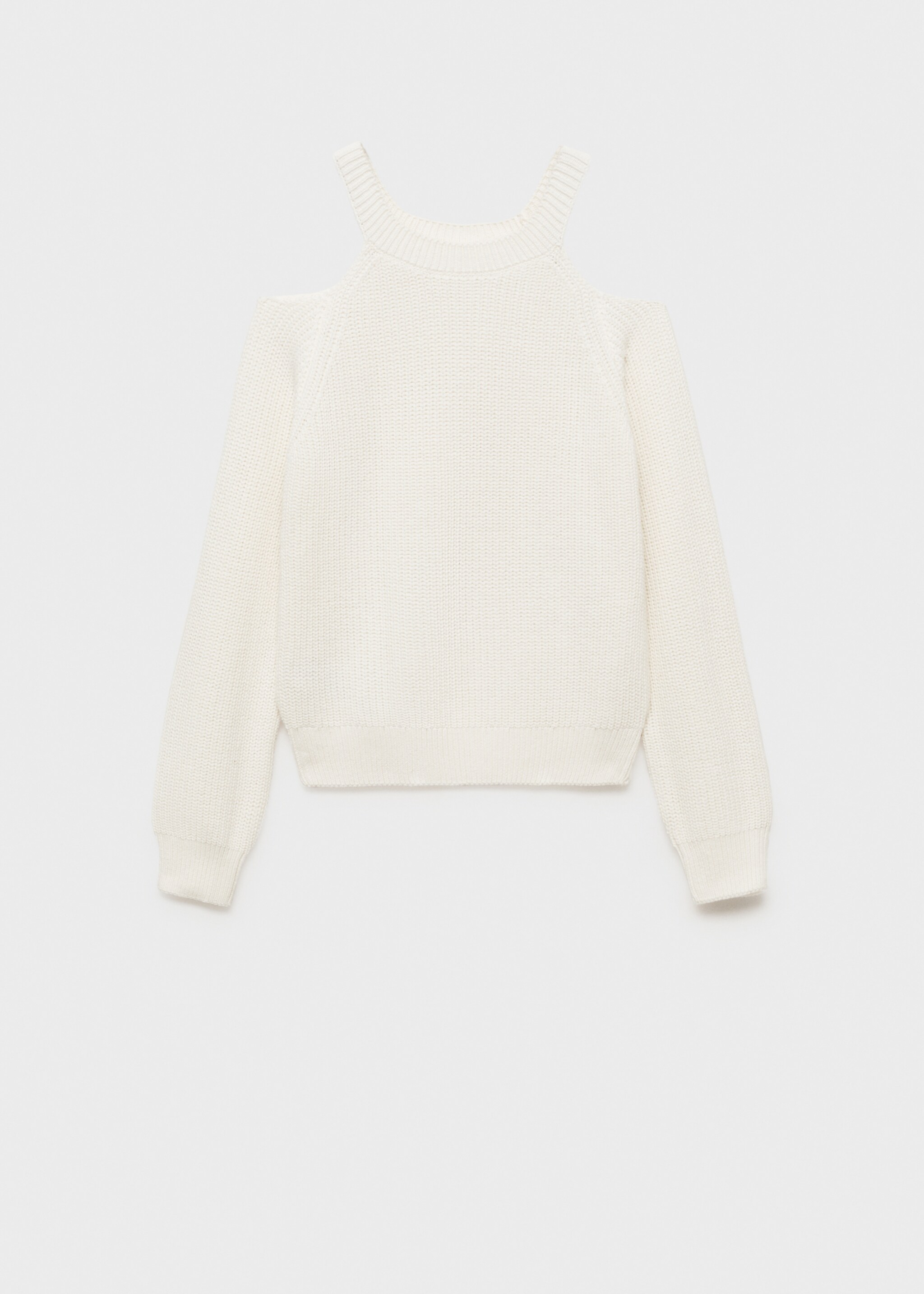 Pull-over épaules découvertes - Article sans modèle, Blanc cassé. Ref: 87040446-00.