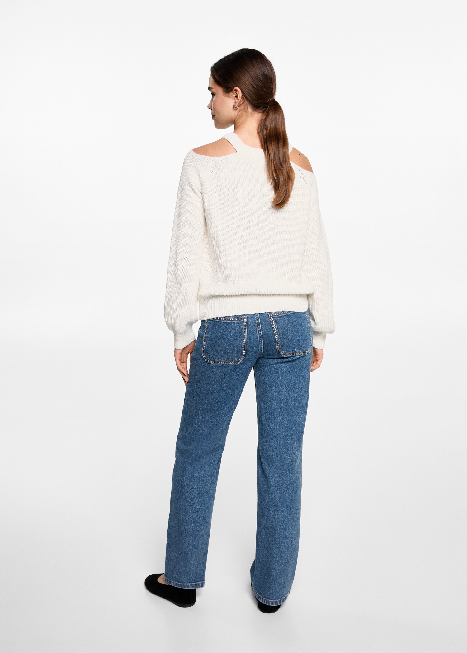 Pull-over épaules découvertes - Verso de l’article