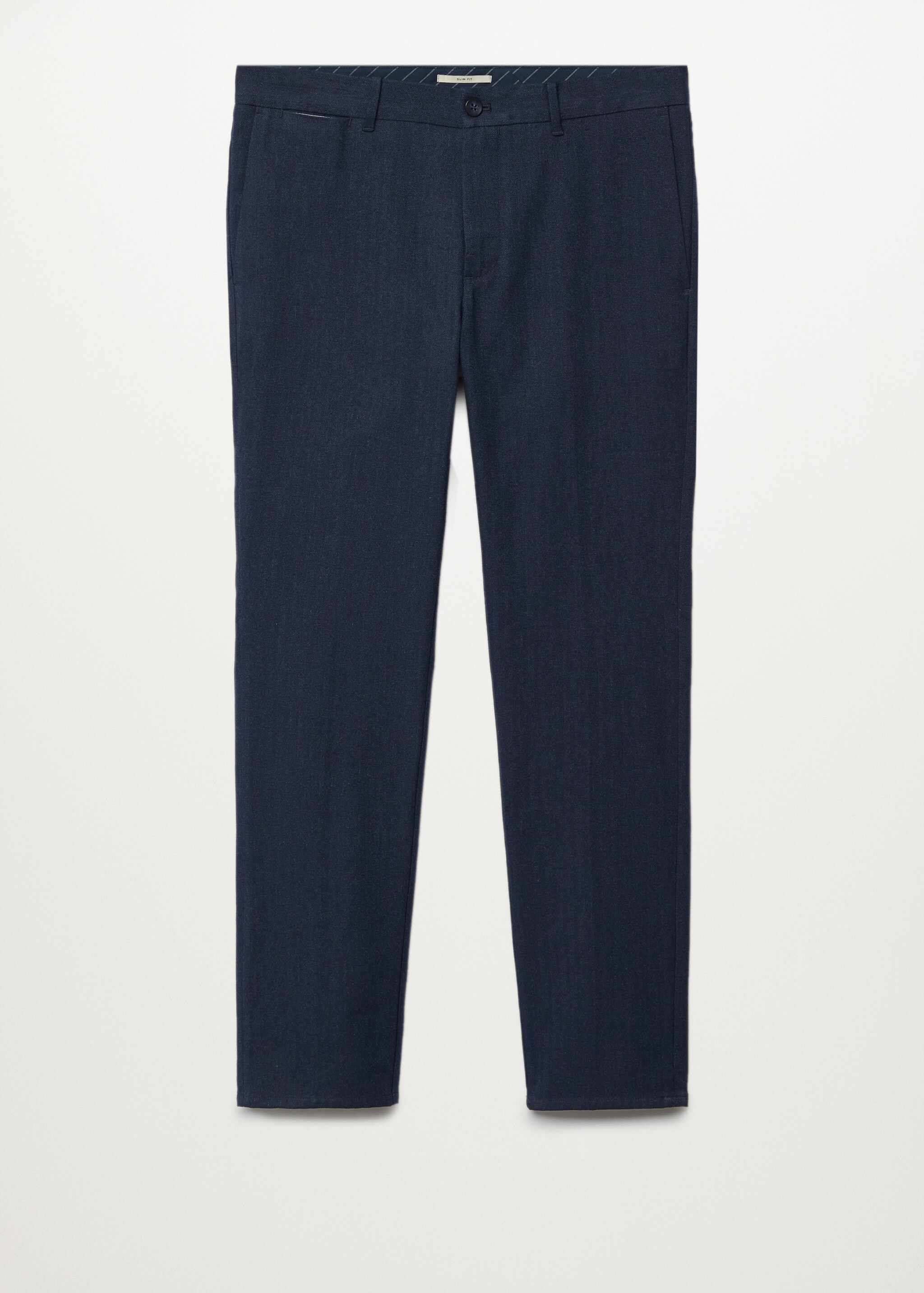 Bavlněné kalhoty slim fit - Zboží bez modelu