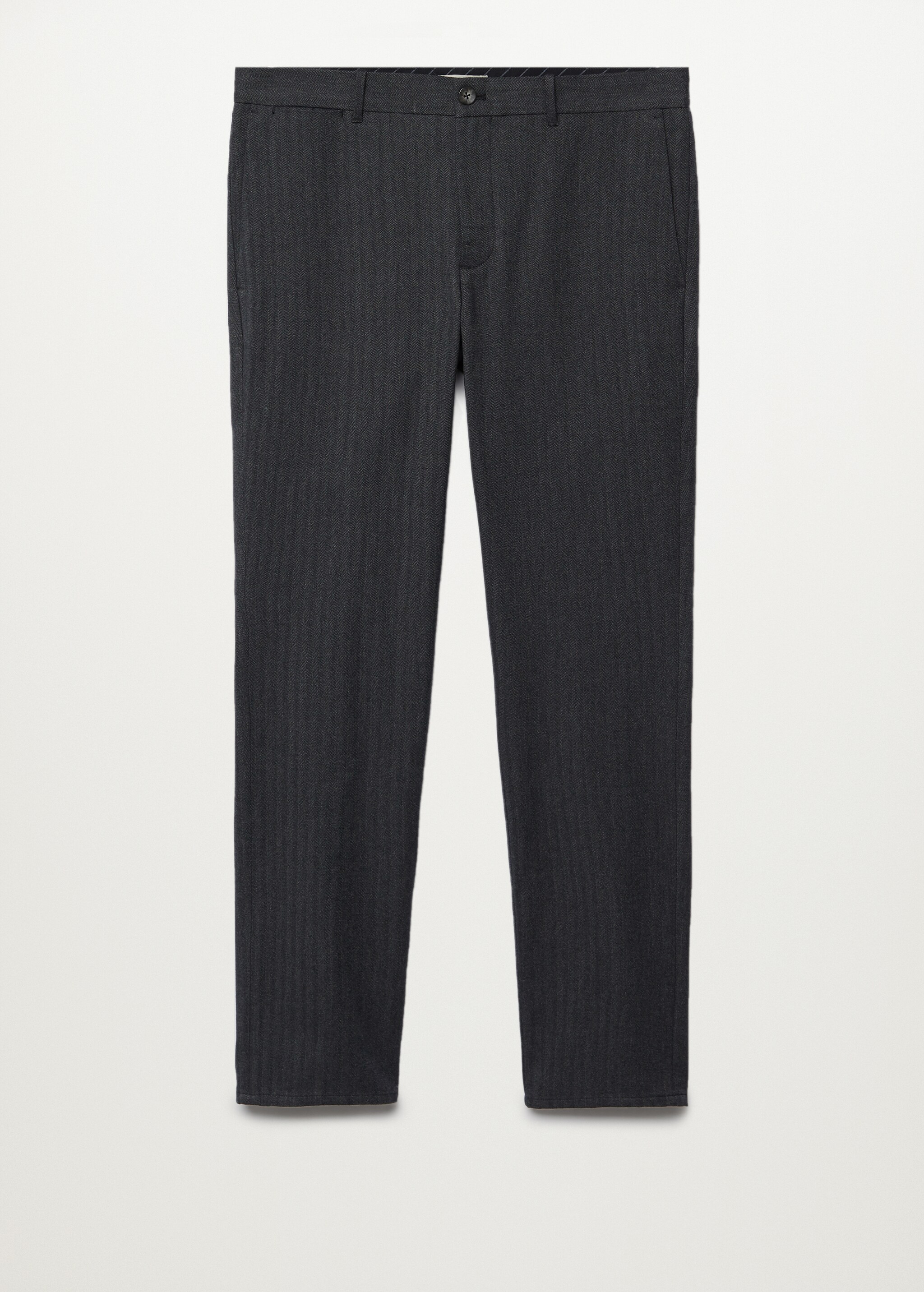 Bavlněné kalhoty slim fit - Zboží bez modelu