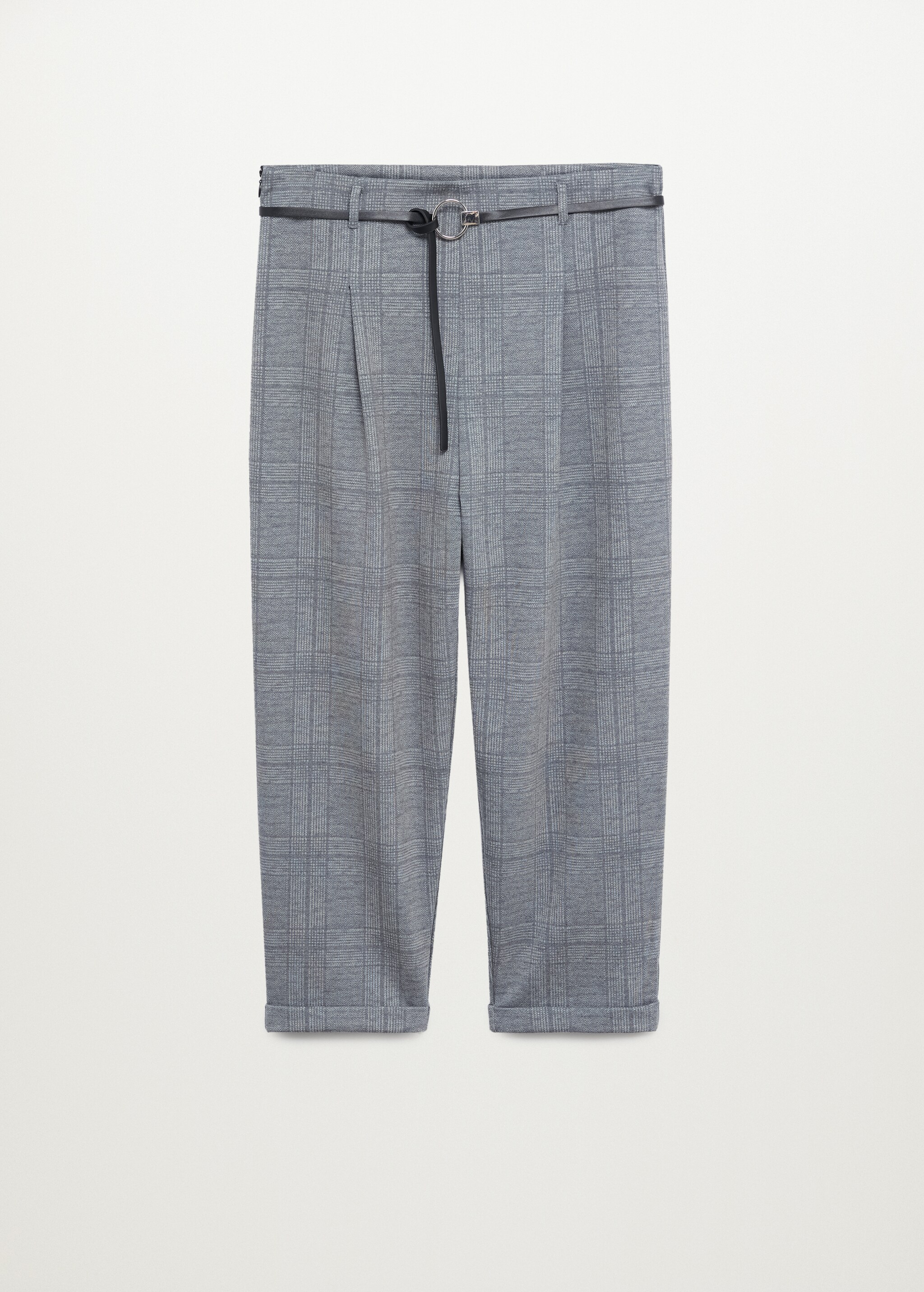 Pantalón cuadros cinturón - Artículo sin modelo