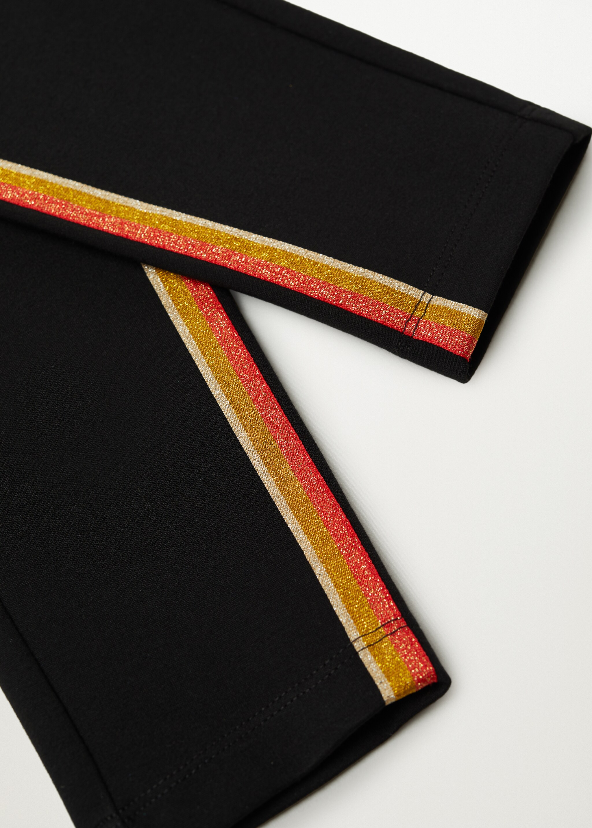 Striped print leggings - Details of the article 8