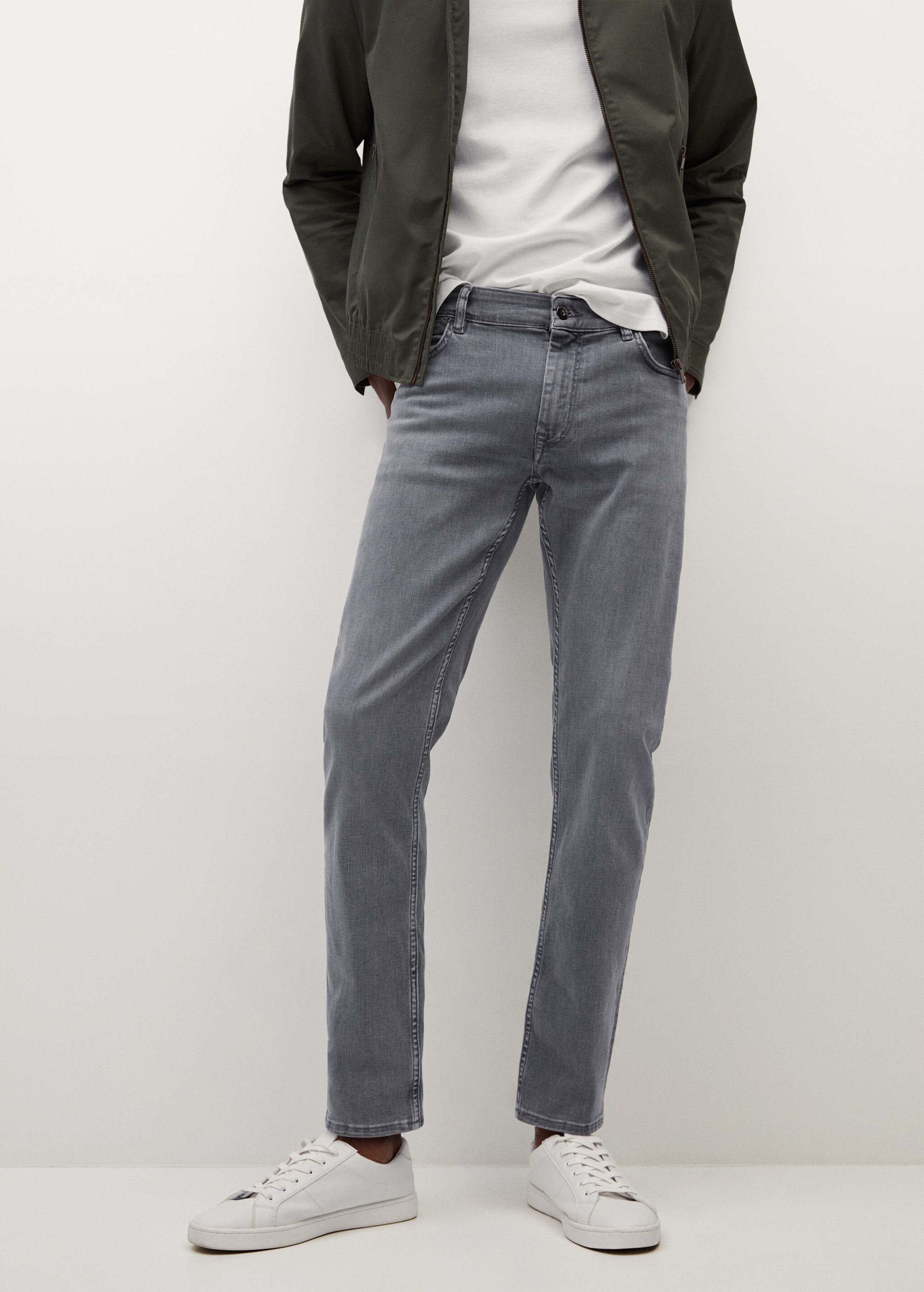 Jeans Patrick slim fit Ultra Soft Touch - Plano medio