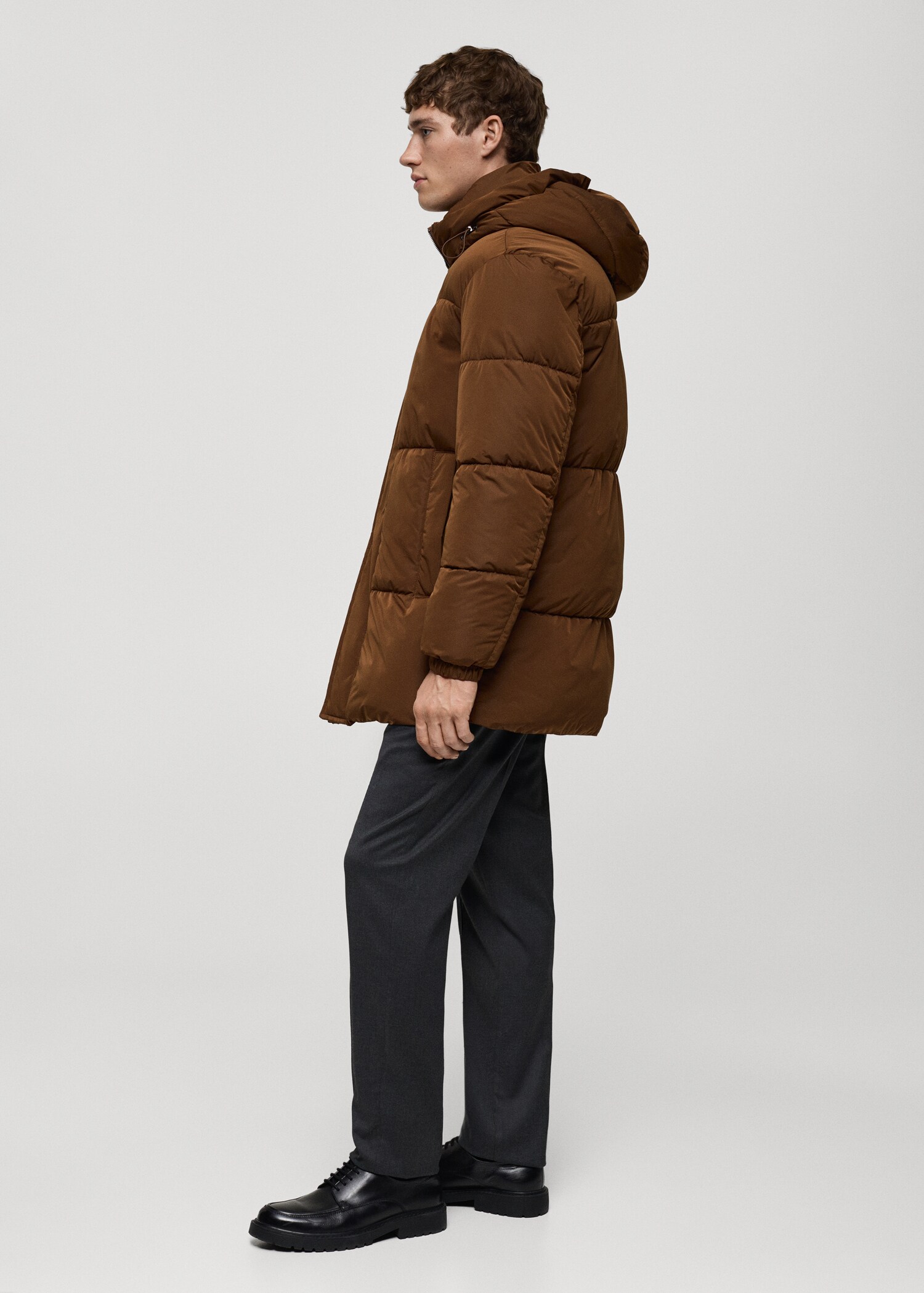 Anorac embuatat caputxa water-repellent - Detall de l'article 2