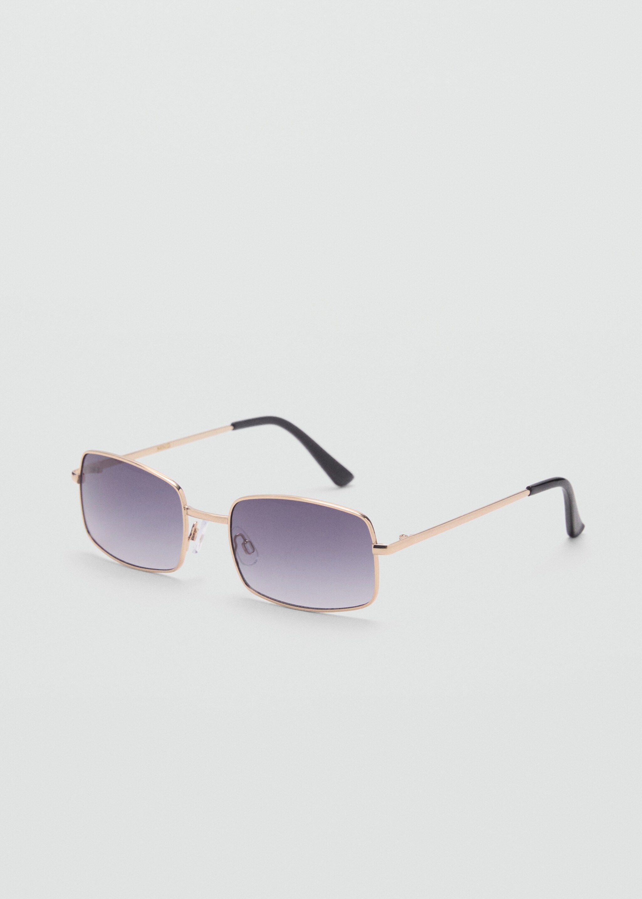 Metallic frame sunglasses - Medium plane, Gold. Ref: 87040577-00.