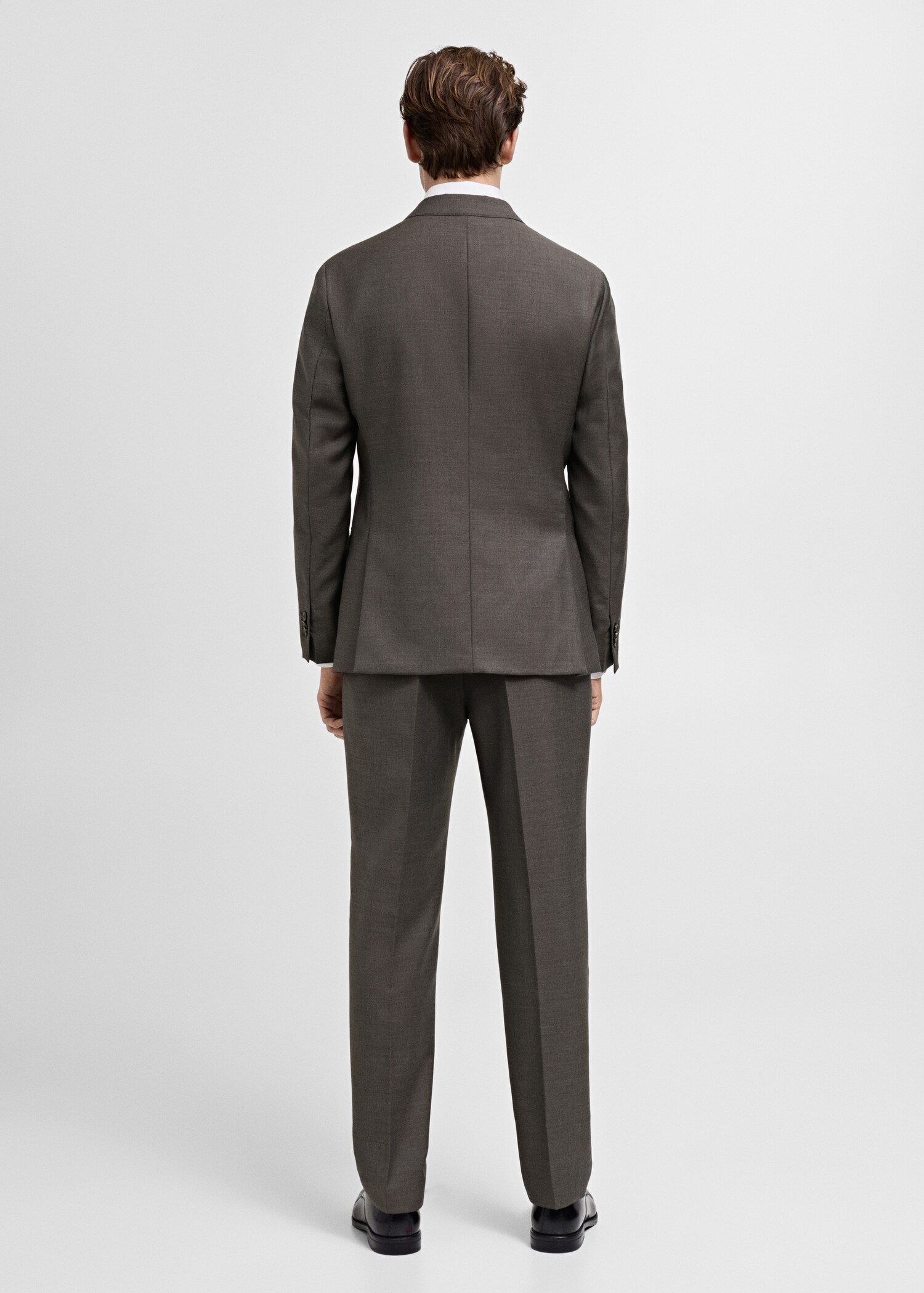Venice 100% virgin wool suit jacket - Reverse of the article
