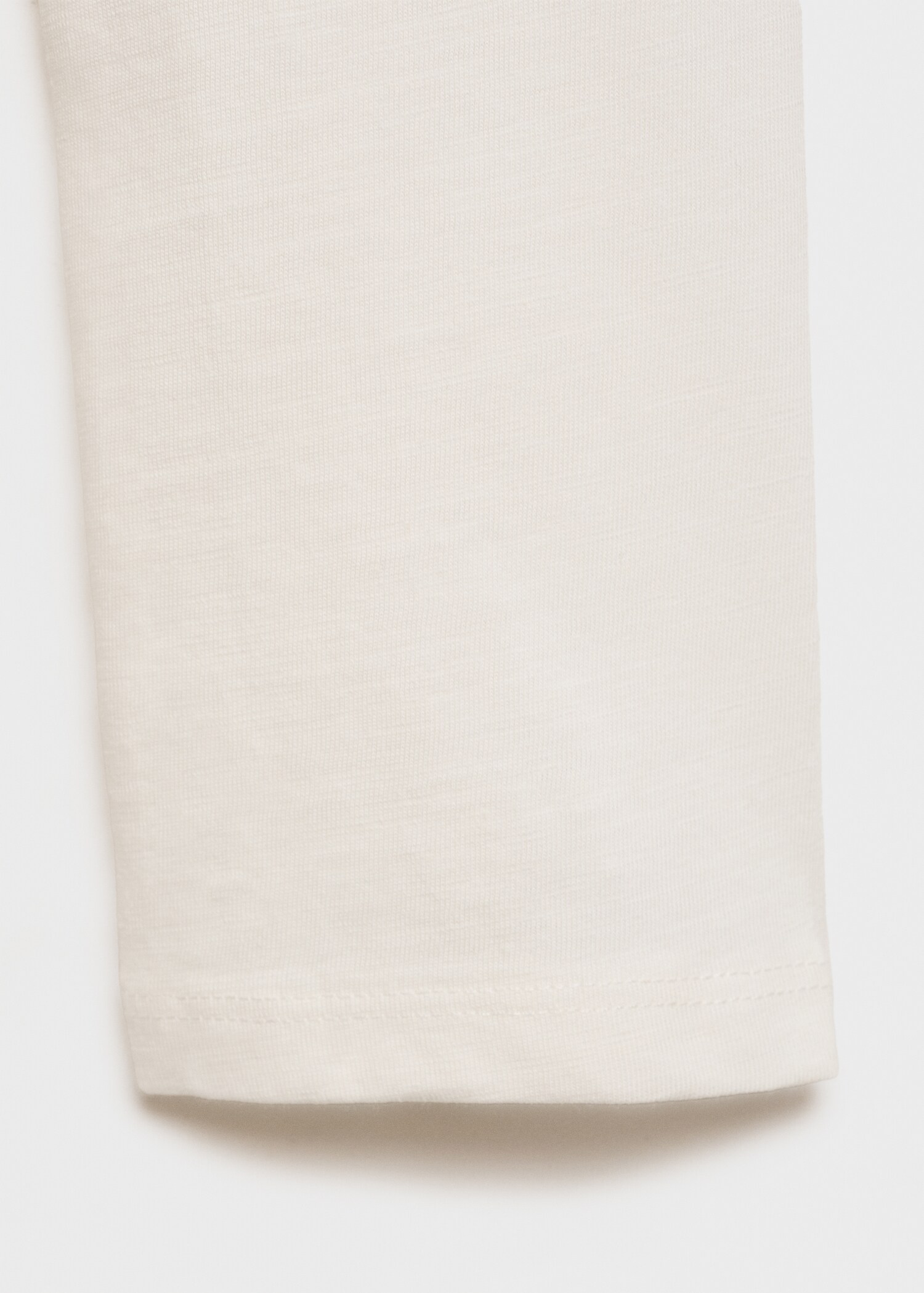 Gathered neck T-shirt - Details of the article 0