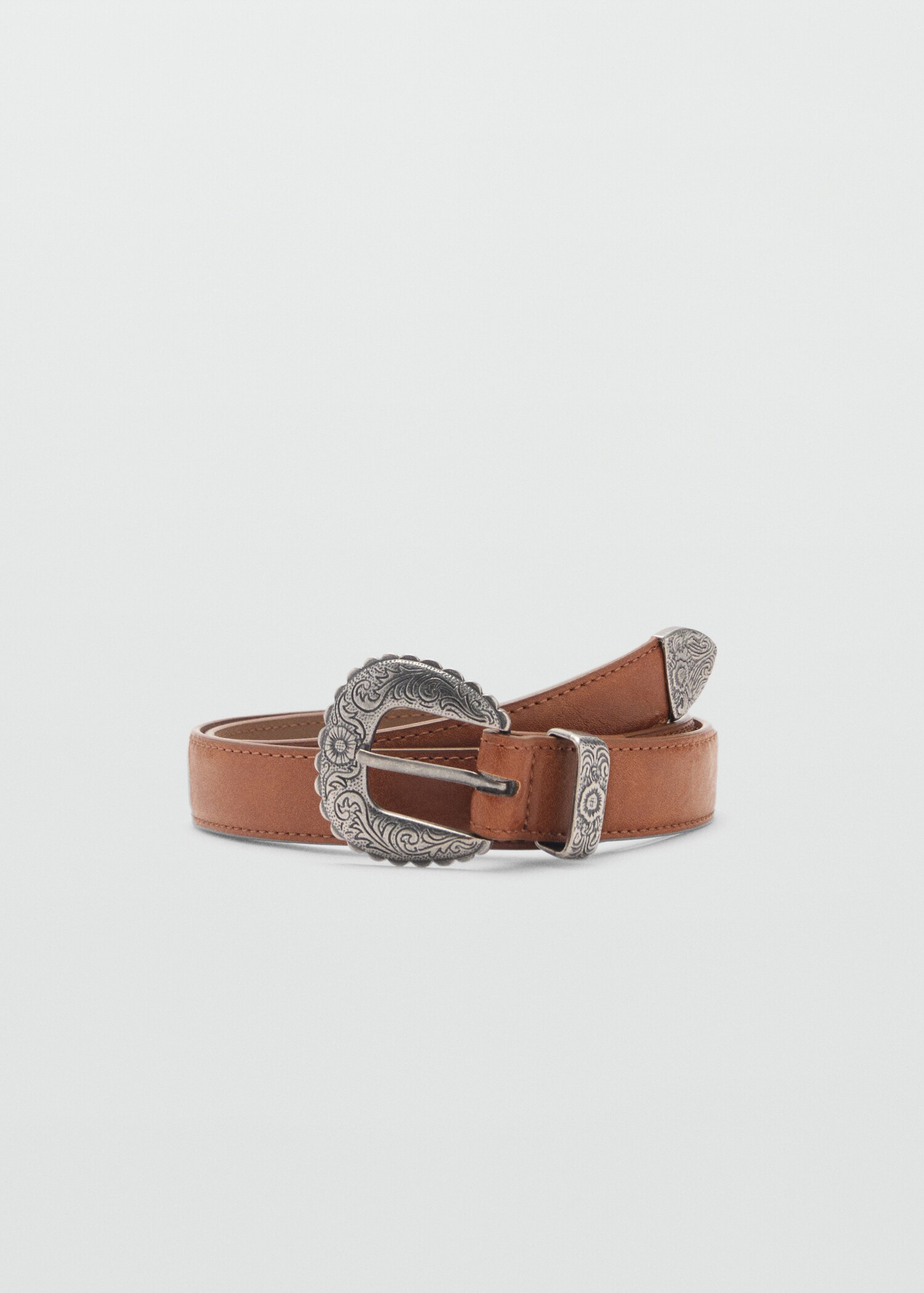 Embossed buckle belt - Article without model