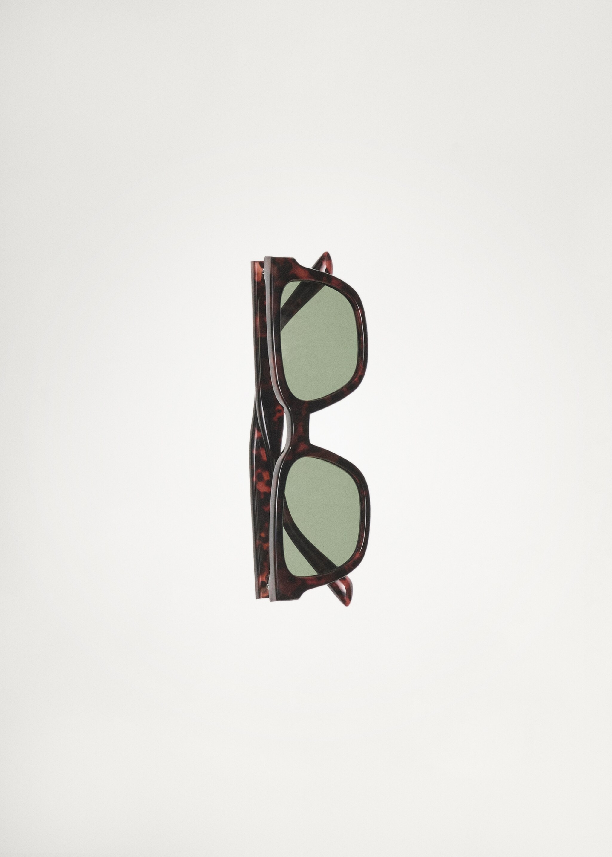 Occhiali da sole polarizzati rettangolari - Dettaglio dell'articolo 9, Cioccolato. Ref: 87040607-00.