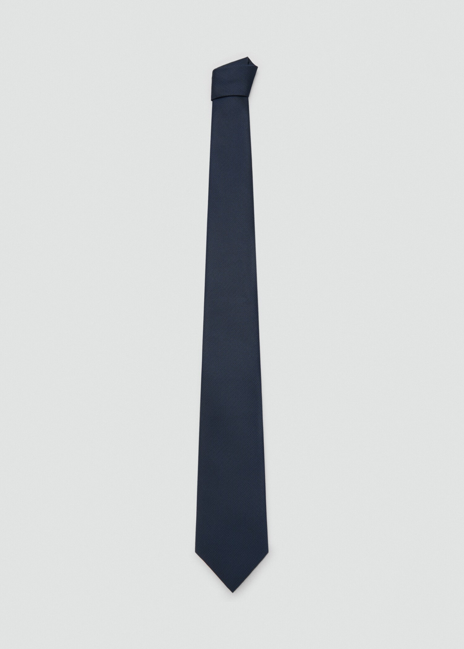 Smooth micro-structured tie - Article without model