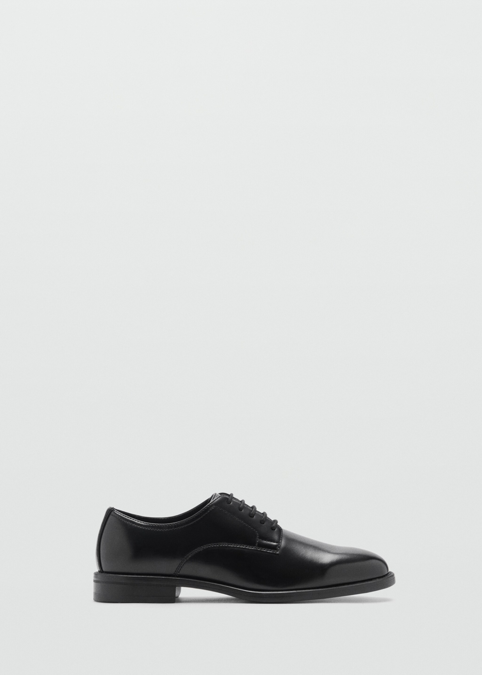 Blucher suit shoes - Article without model, Black. Ref: 87040612-00.