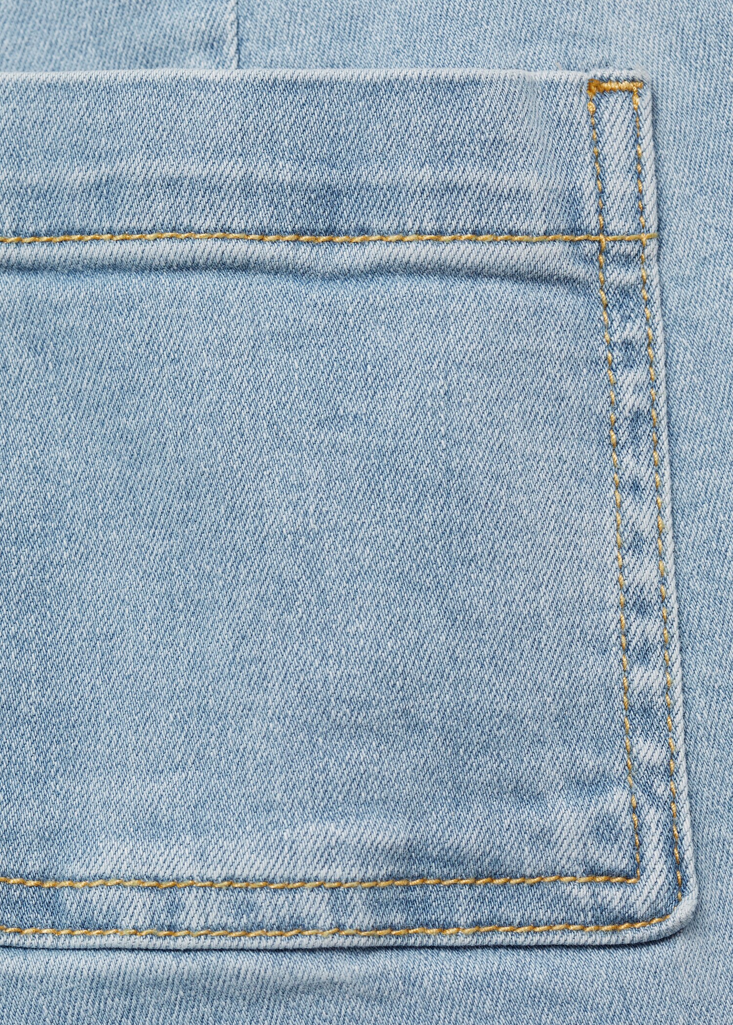 Frayed hem culotte jeans - Details of the article 0