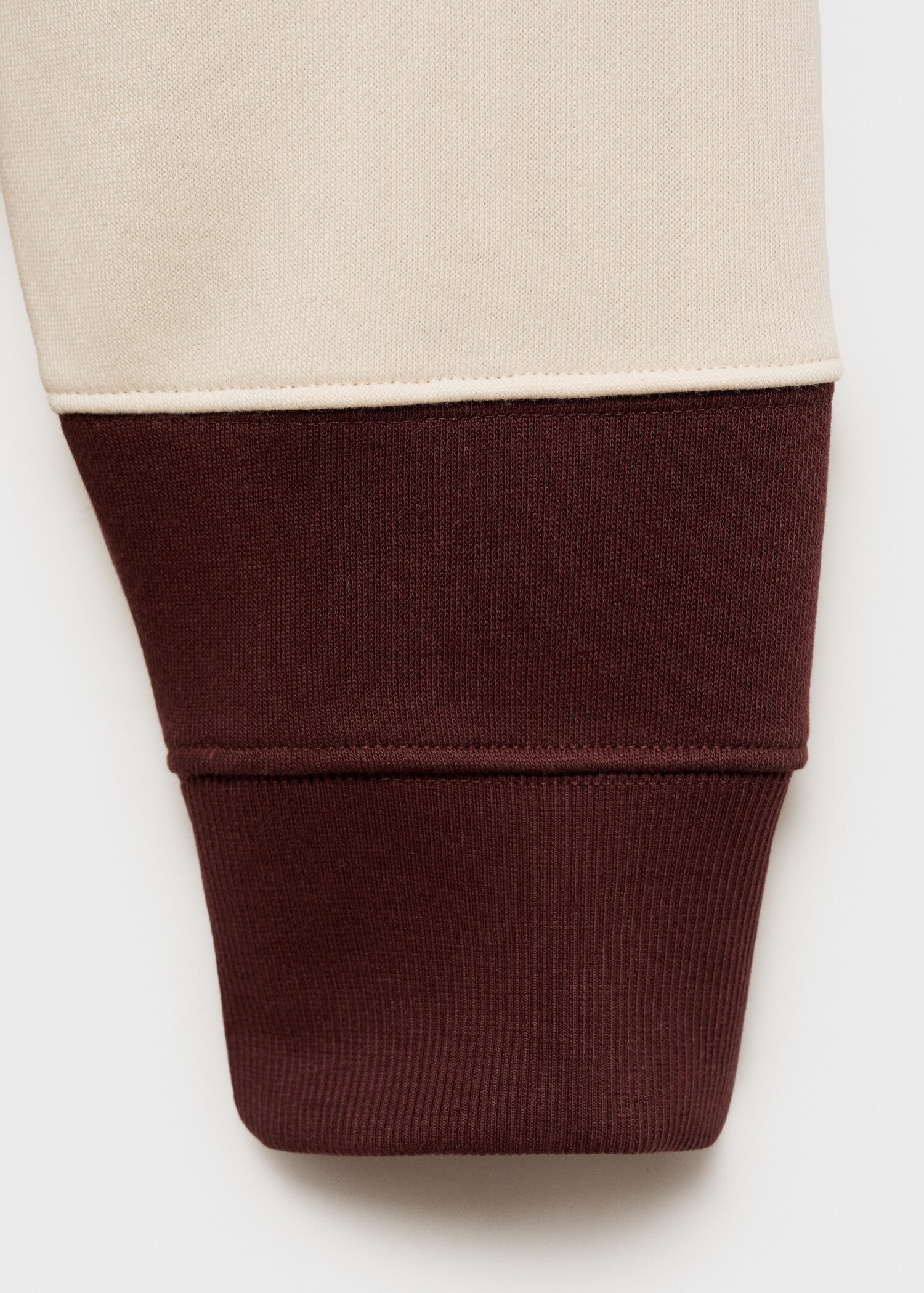 Gestreept katoenen polosweatshirt - Detail van het artikel 0