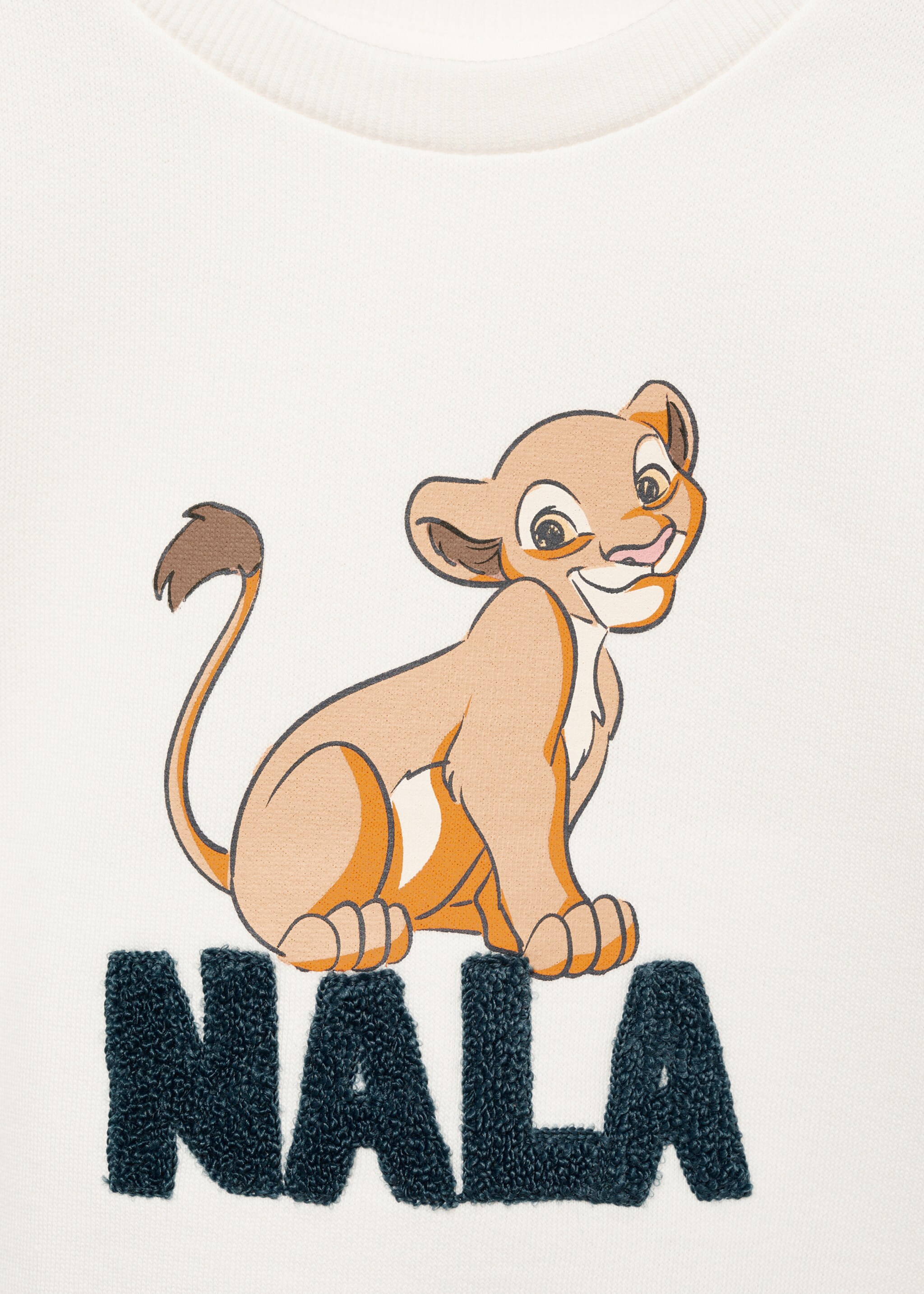 Lion King sweatshirt - Details of the article 8, Off White. Ref: 87040621-00.