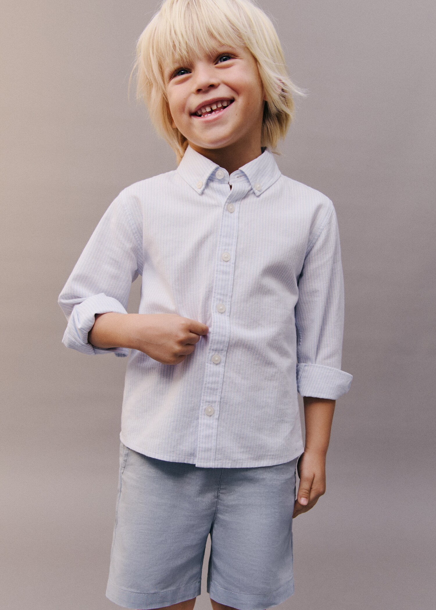 Camisa Oxford ratlles - Detall de l'article 5