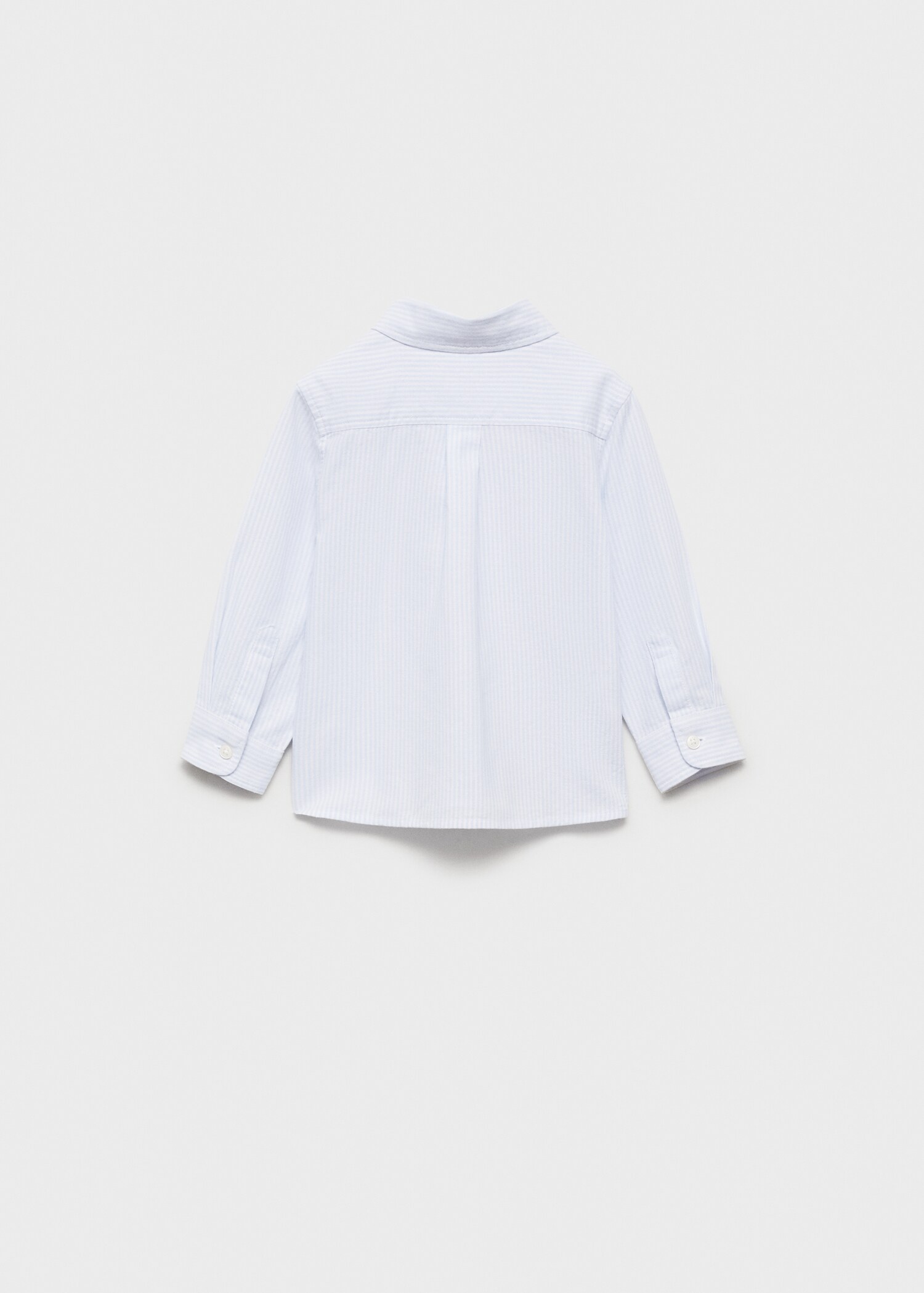 Camisa Oxford ratlles - Revers de l'article