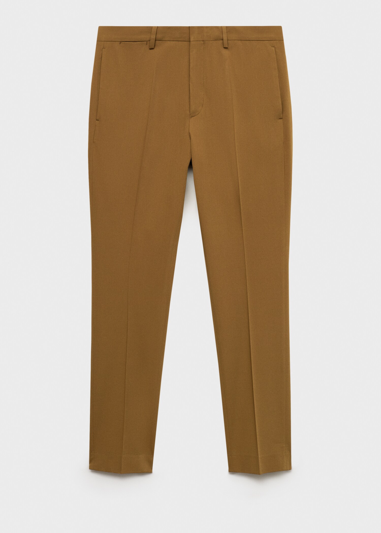 Stretch fabric super slim-fit suit trousers - Article without model