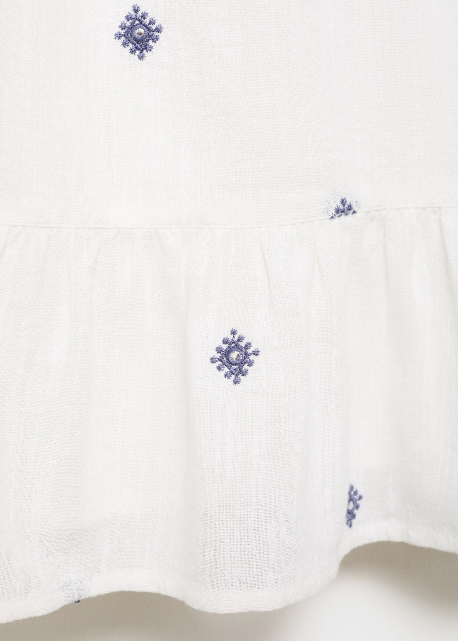 Embroidered details skirt - Details of the article 0