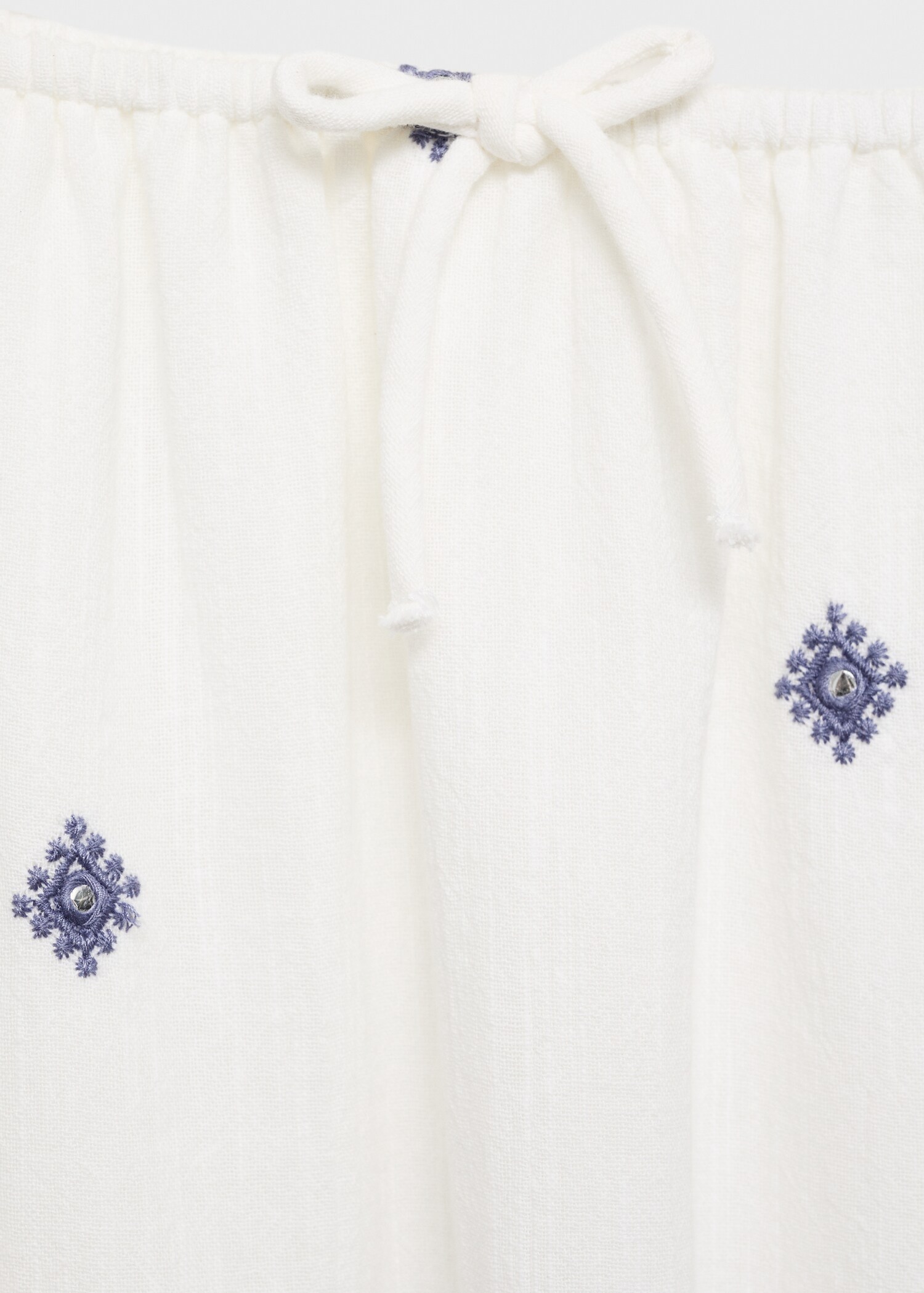 Embroidered details skirt - Details of the article 8