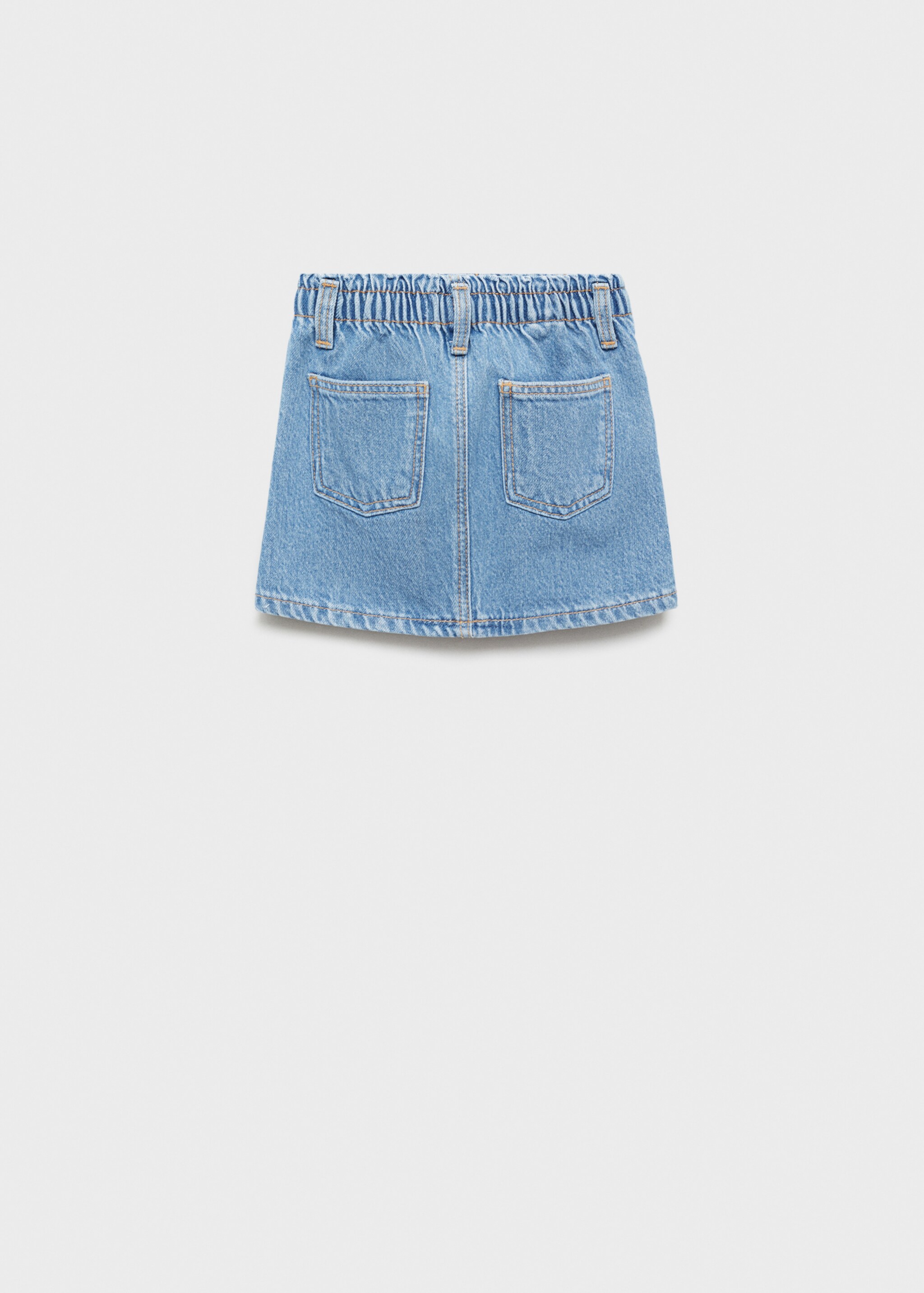 Denim skirt - Reverse of the article, Medium Blue. Ref: 87040626-00.