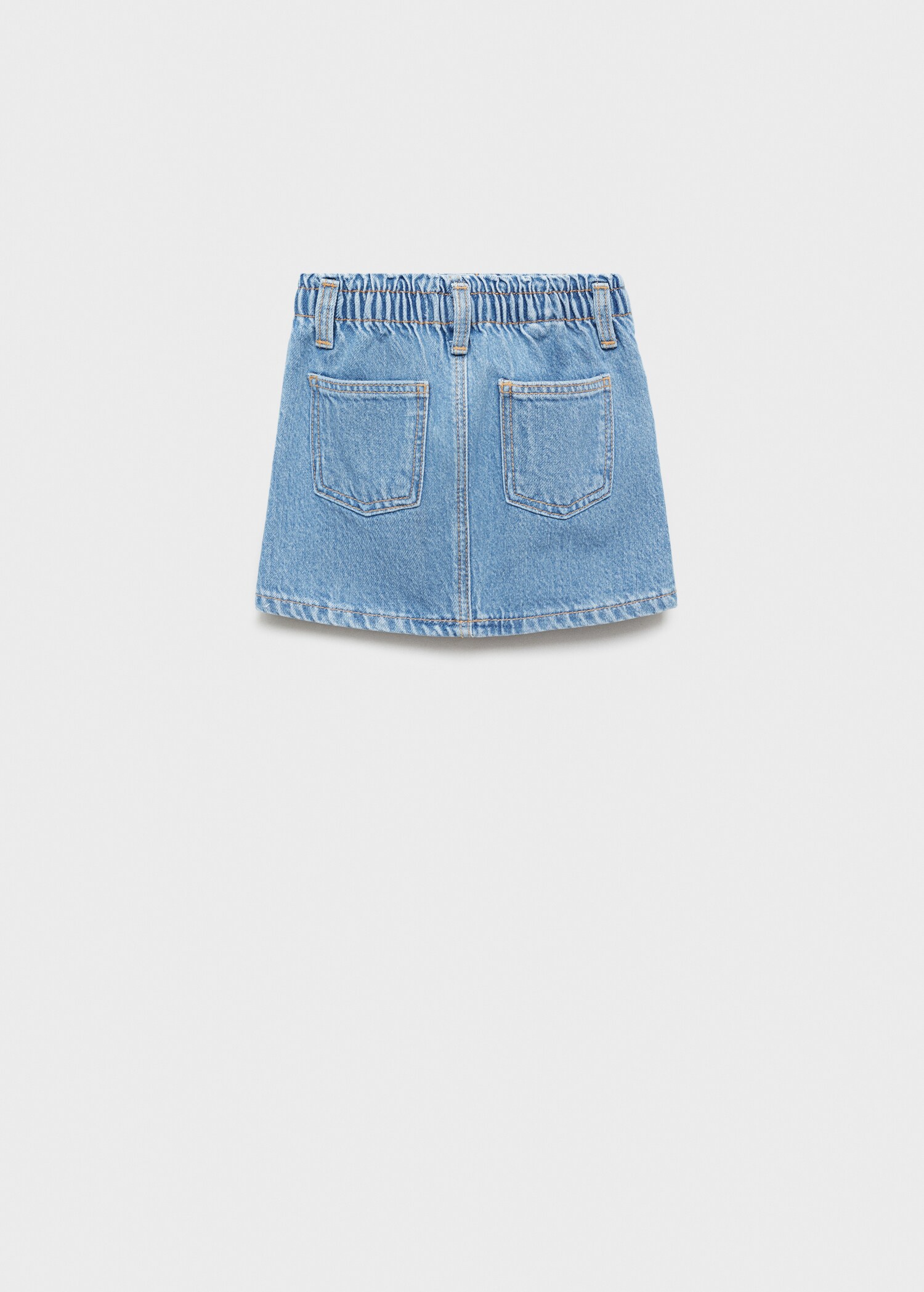 Denim skirt - Reverse of the article