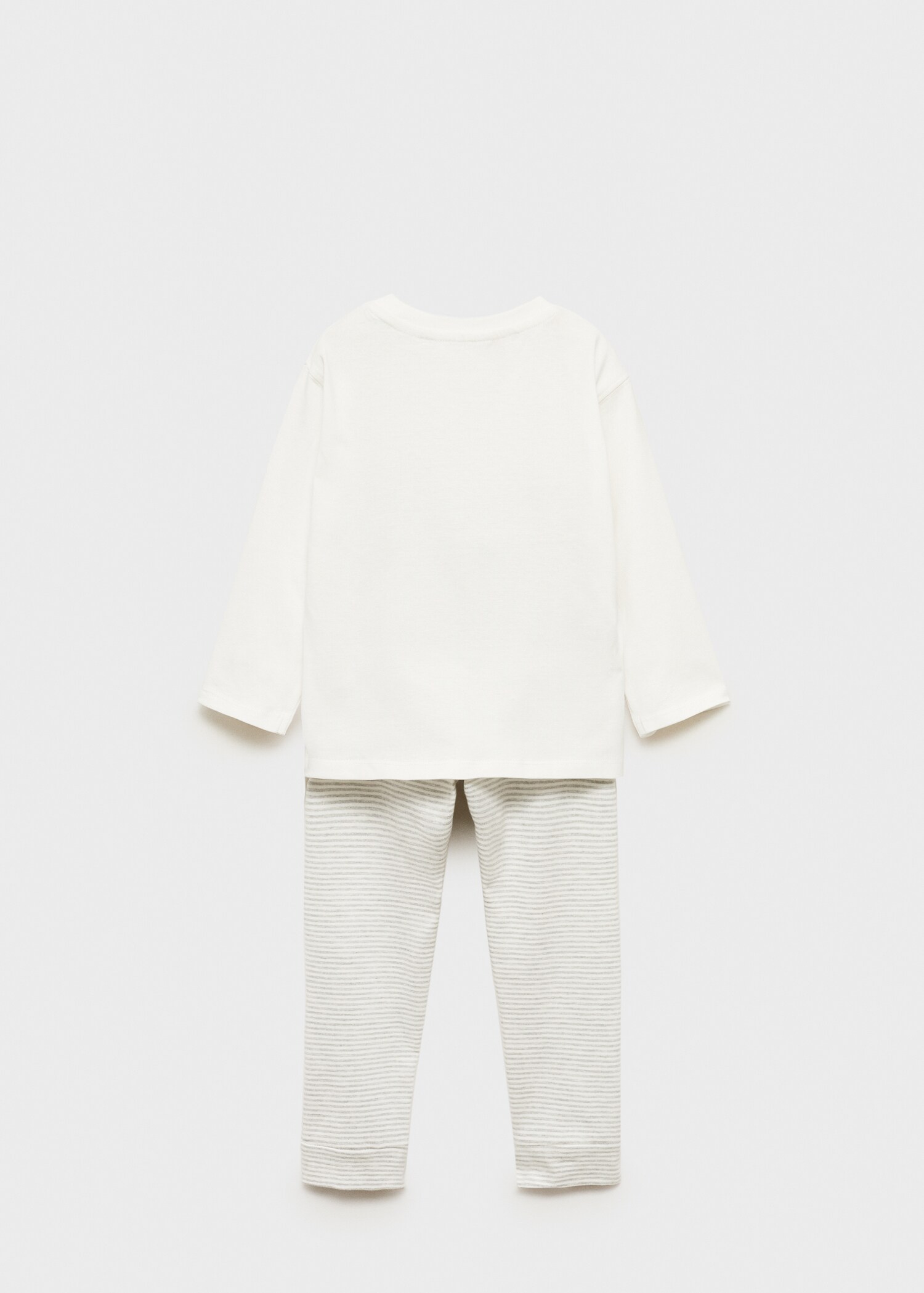 Bedruckter Pyjama - Rückseite des Artikels