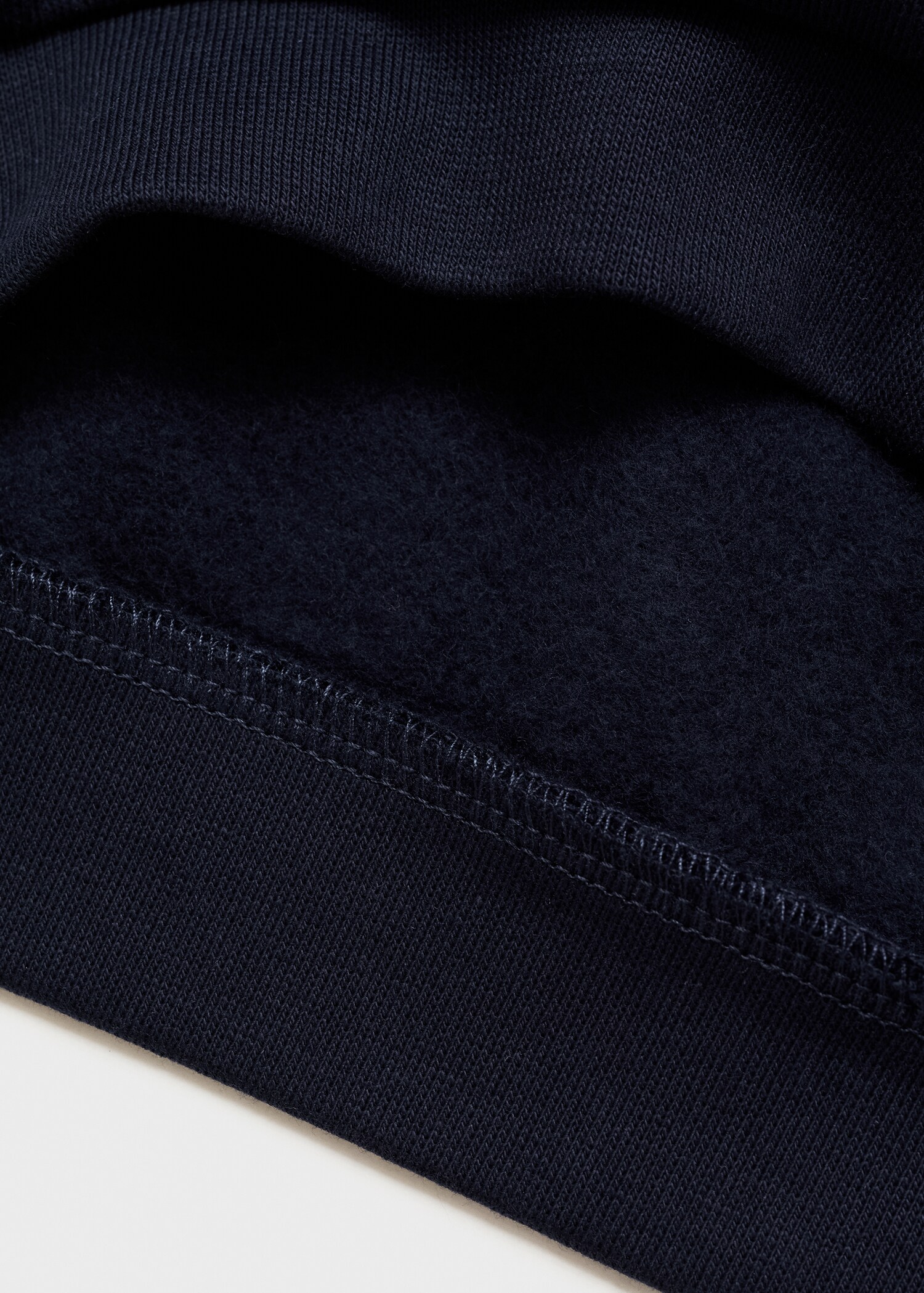 Katoenen sweatshirt met zak - Detail van het artikel 0