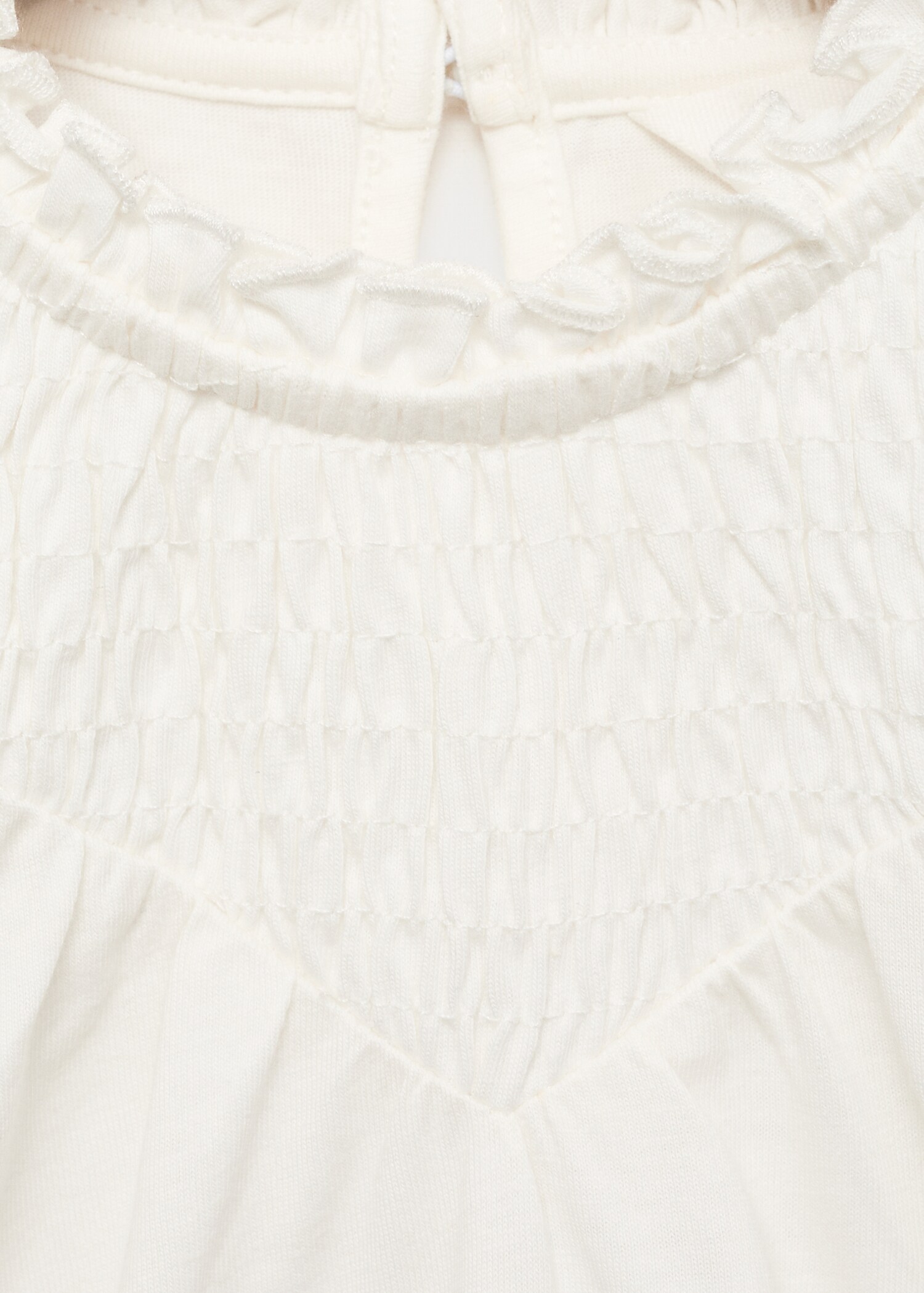 T-shirt col froncé - Détail de l'article 8